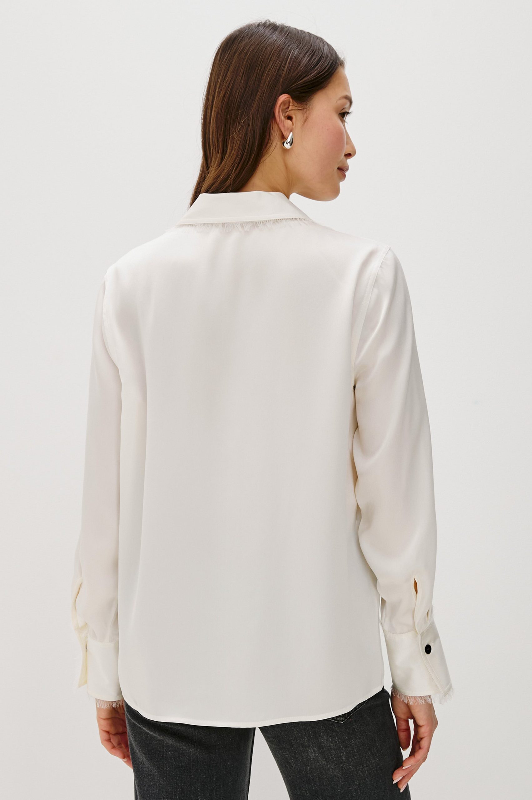 ABBEY SHIRT - IVORY - Image 5