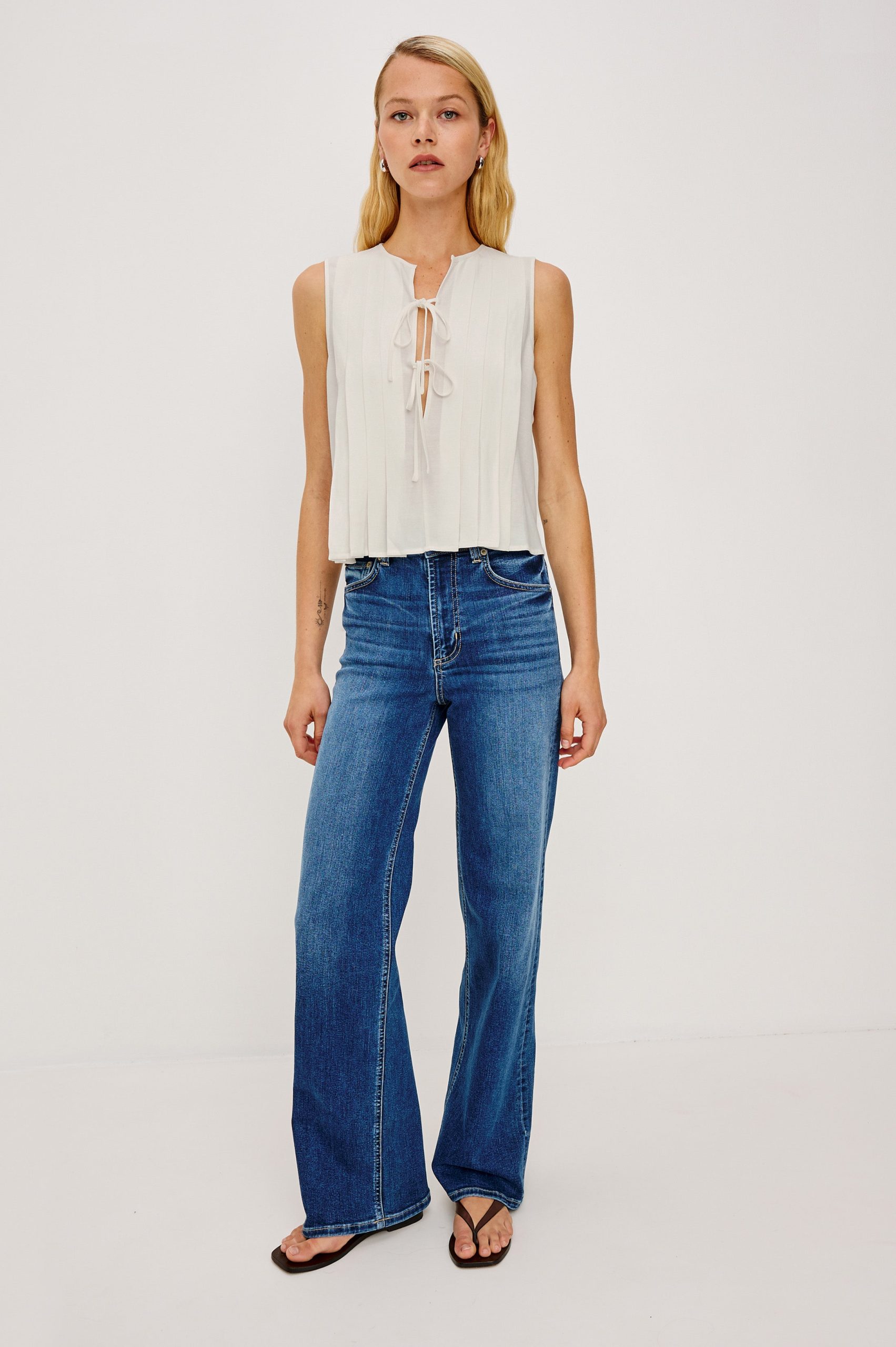 AJA TOP - IVORY LINEN - Image 4