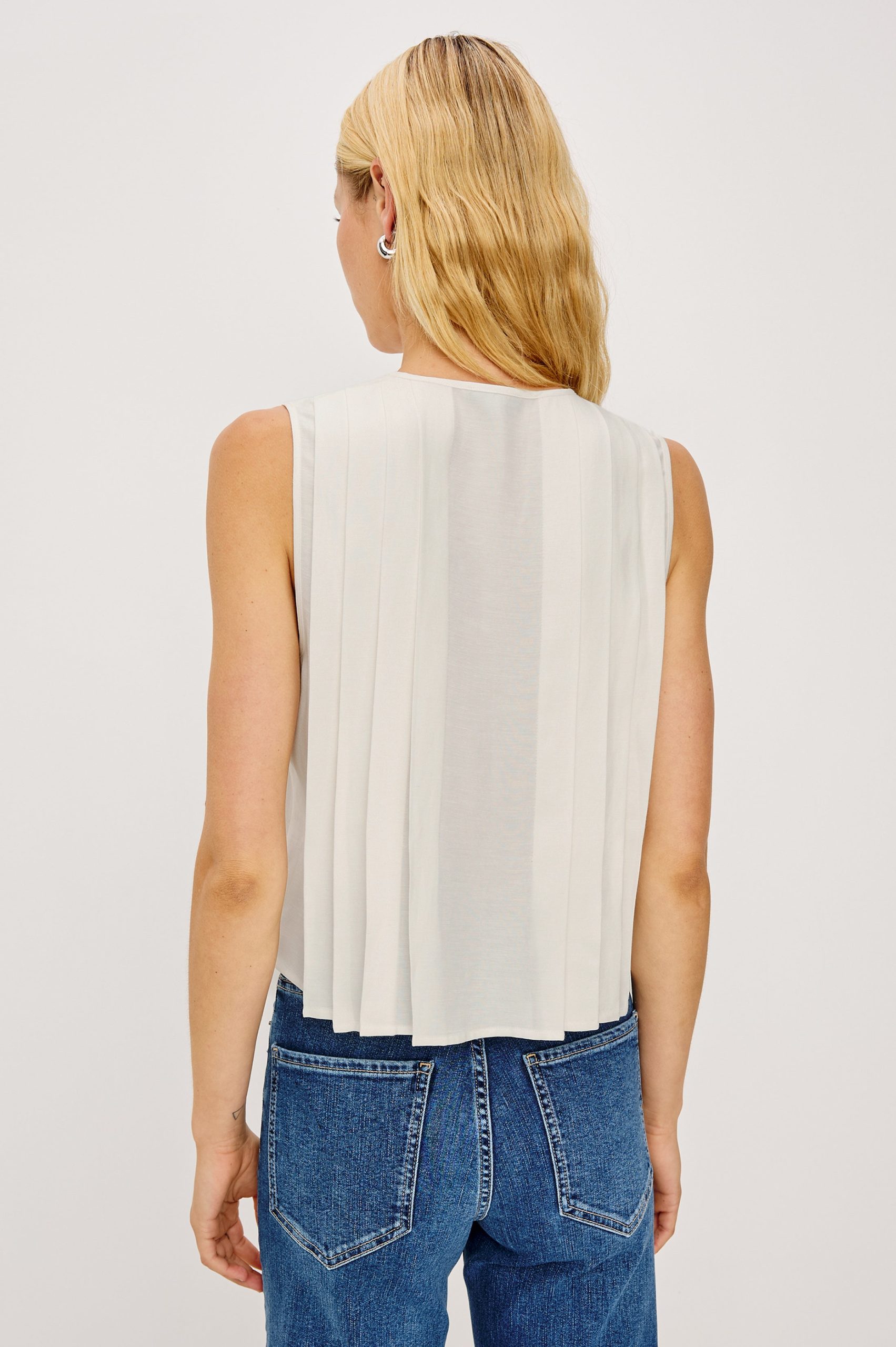 AJA TOP - IVORY LINEN - Image 5