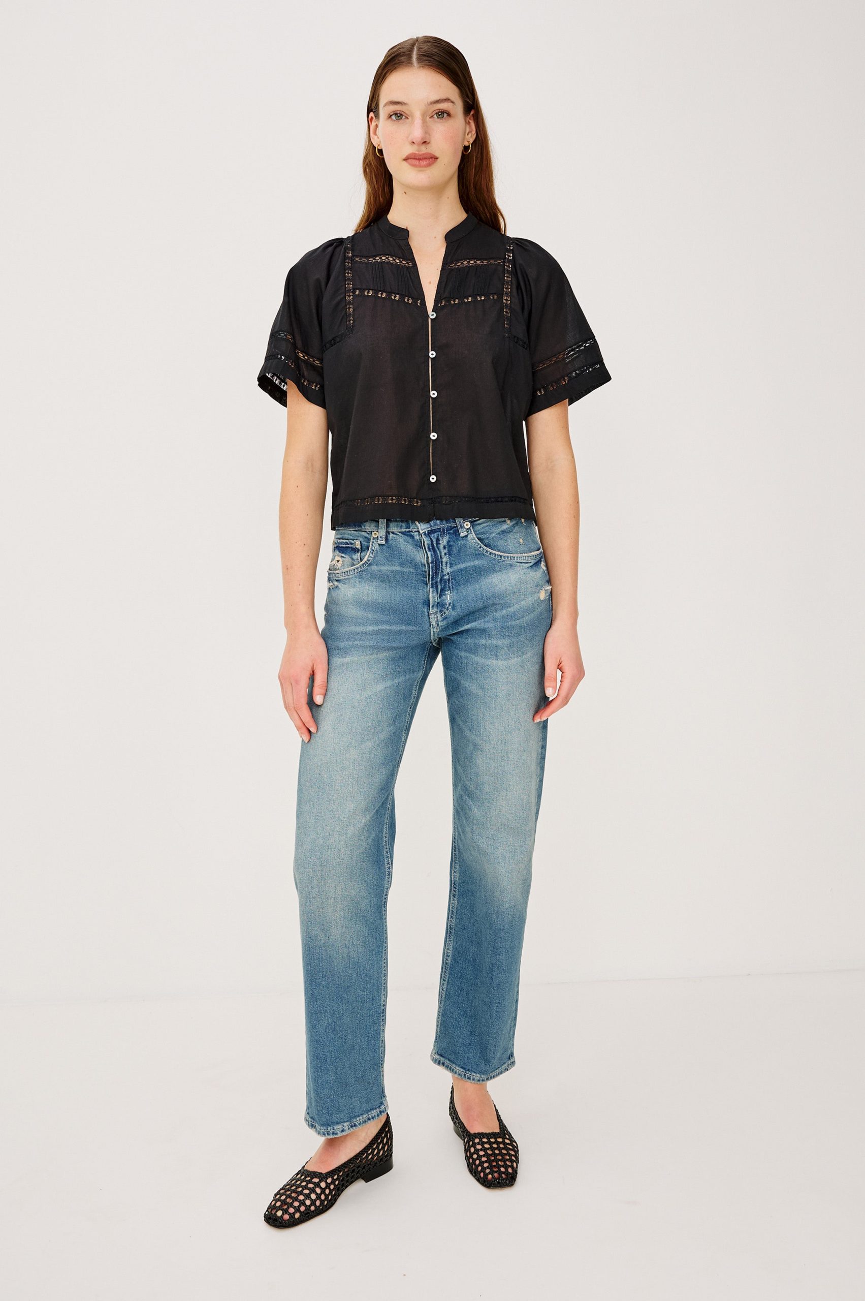 ALANIS SHIRT - BLACK - Image 3