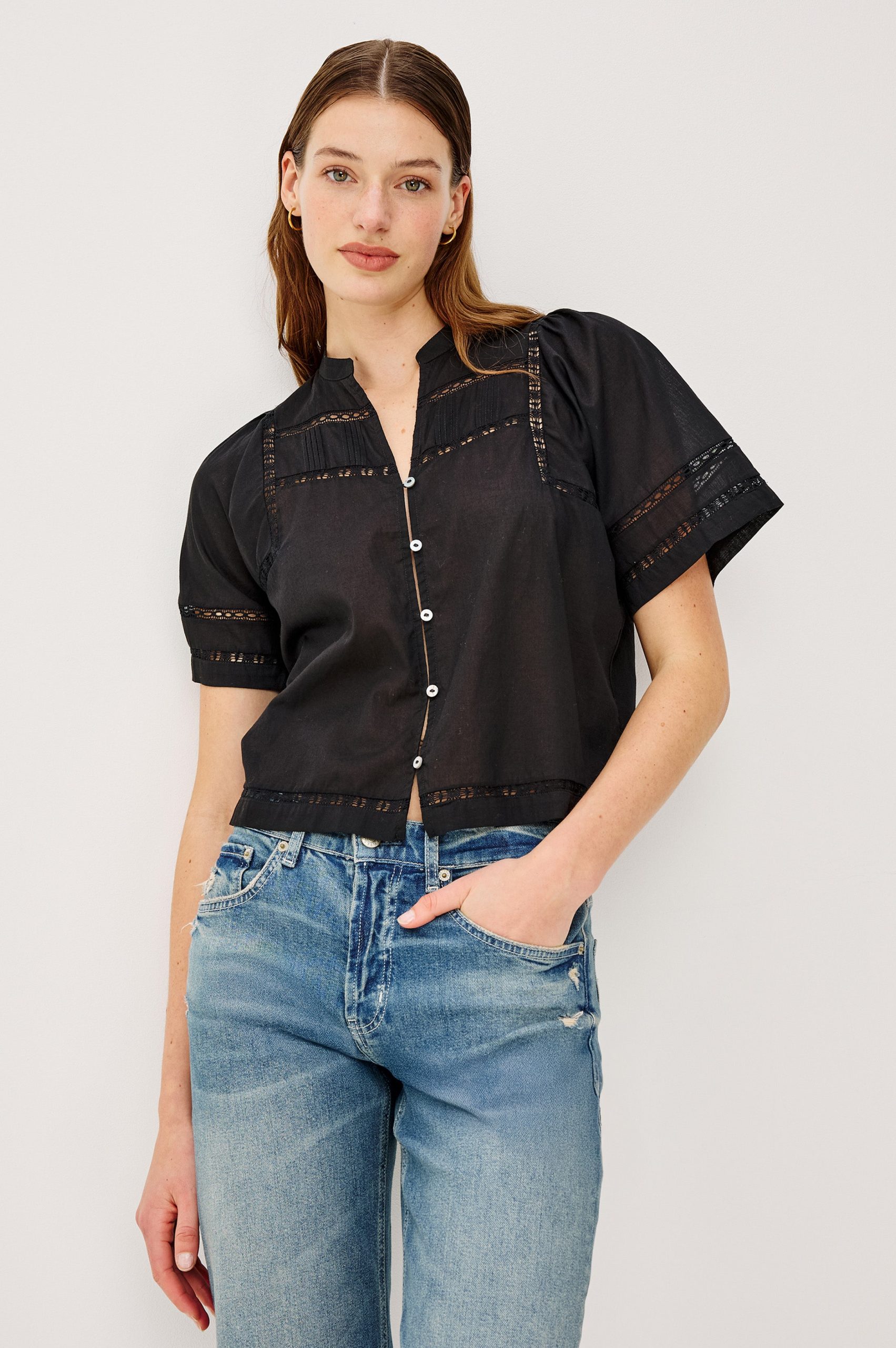 ALANIS SHIRT - BLACK - Image 4