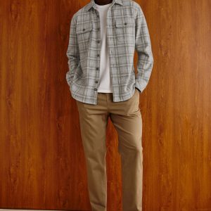 ALDER OVERSHIRT - QUARRY MIST HEATHER