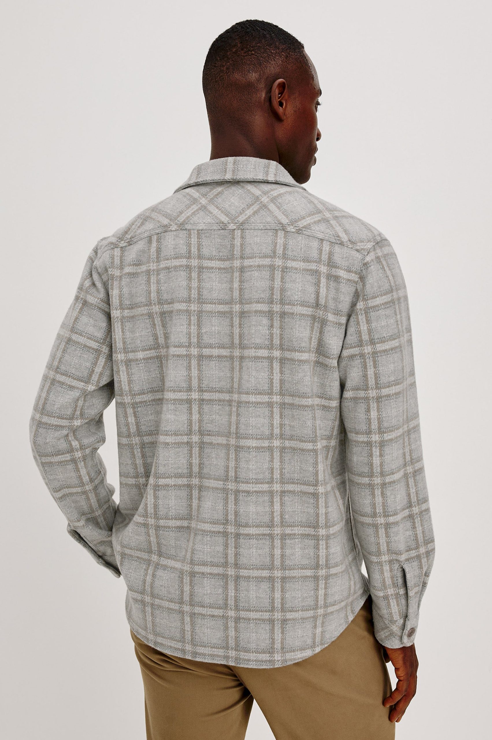 ALDER OVERSHIRT - QUARRY MIST HEATHER - Image 5