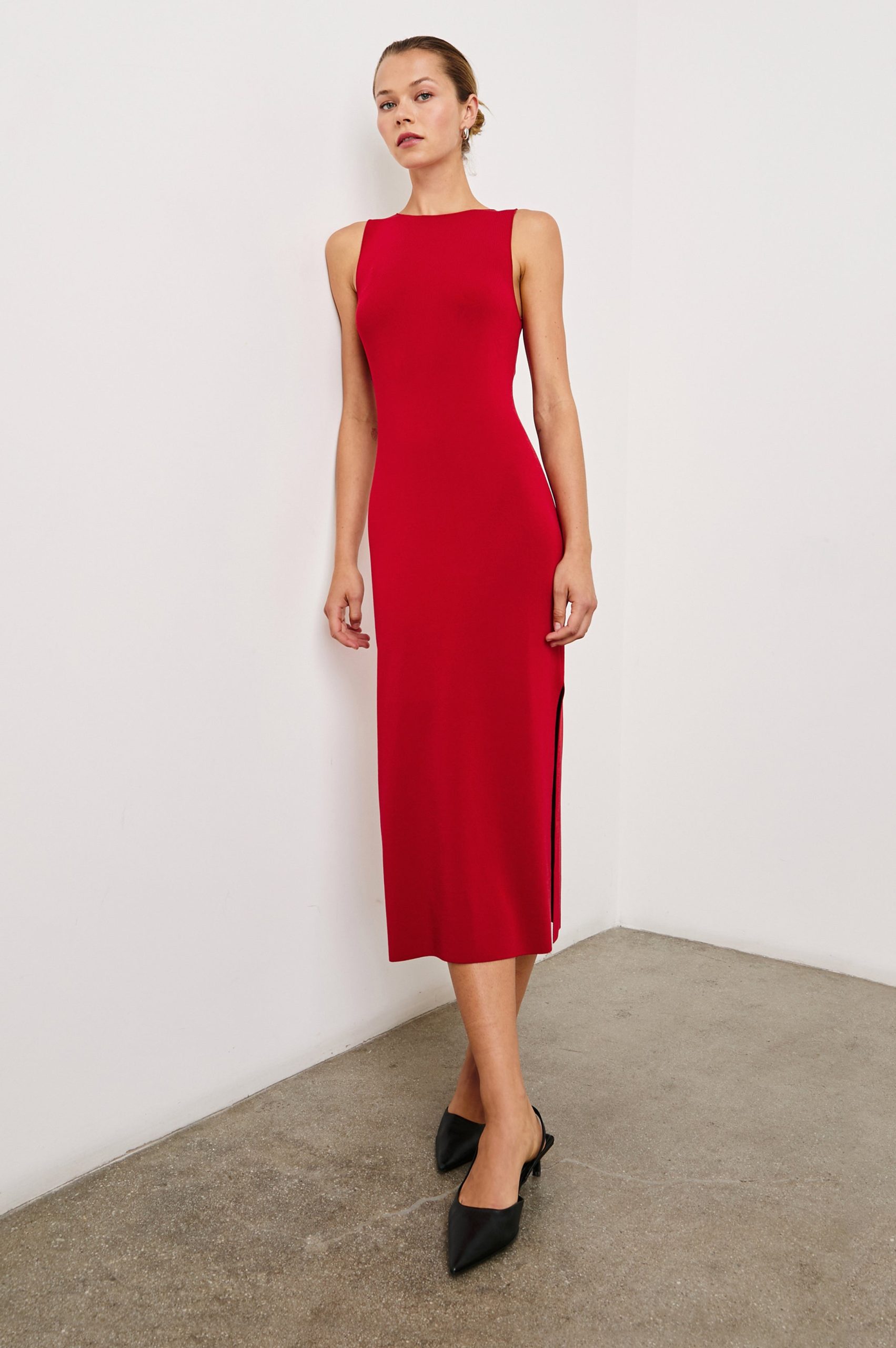 ALORA DRESS - CHERRY - Image 4