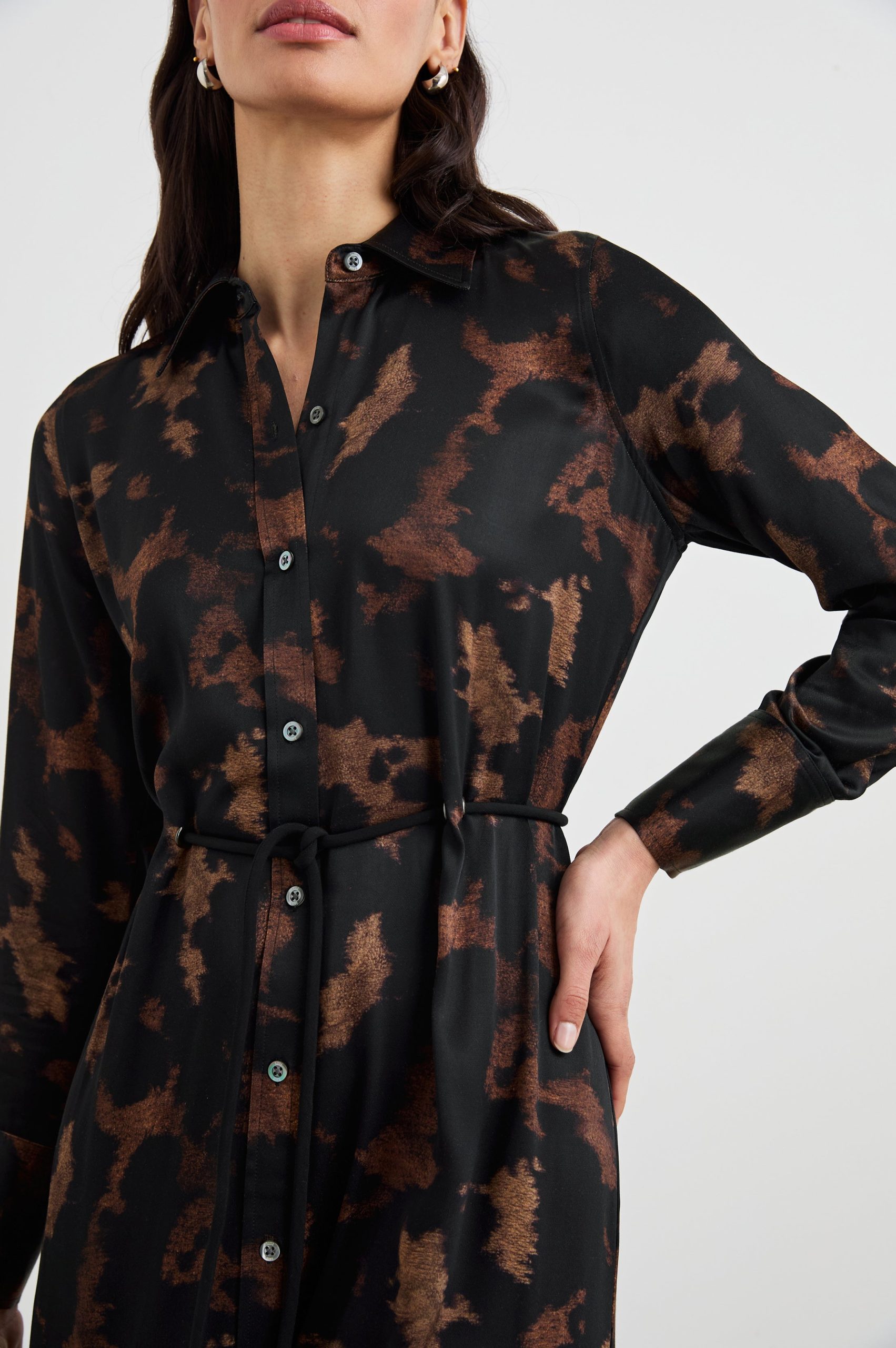 ANINA DRESS - DIFFUSED SANDSTONE - Image 2
