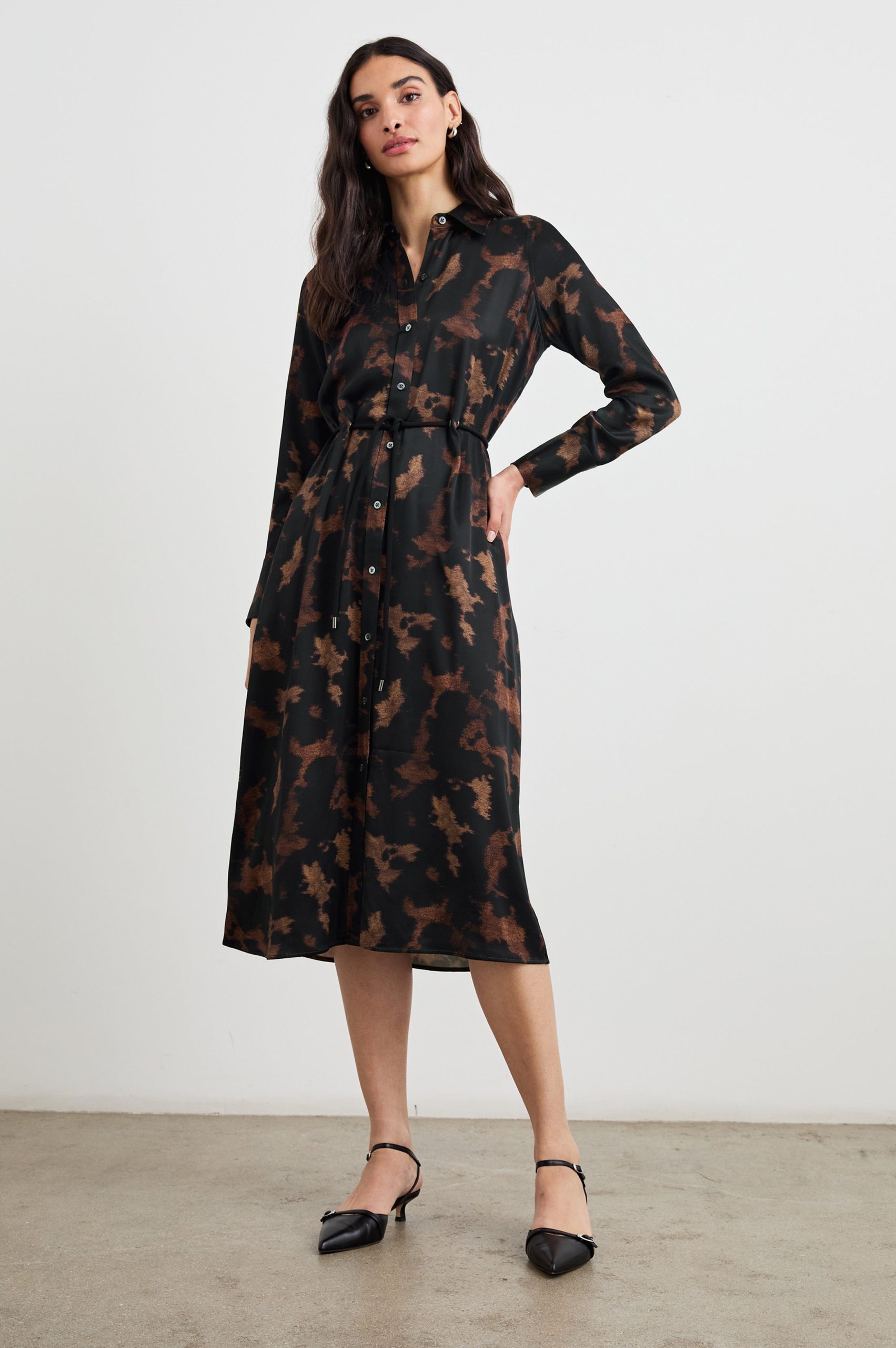 ANINA DRESS - DIFFUSED SANDSTONE - Image 3