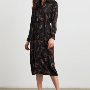 ANINA DRESS - DIFFUSED SANDSTONE