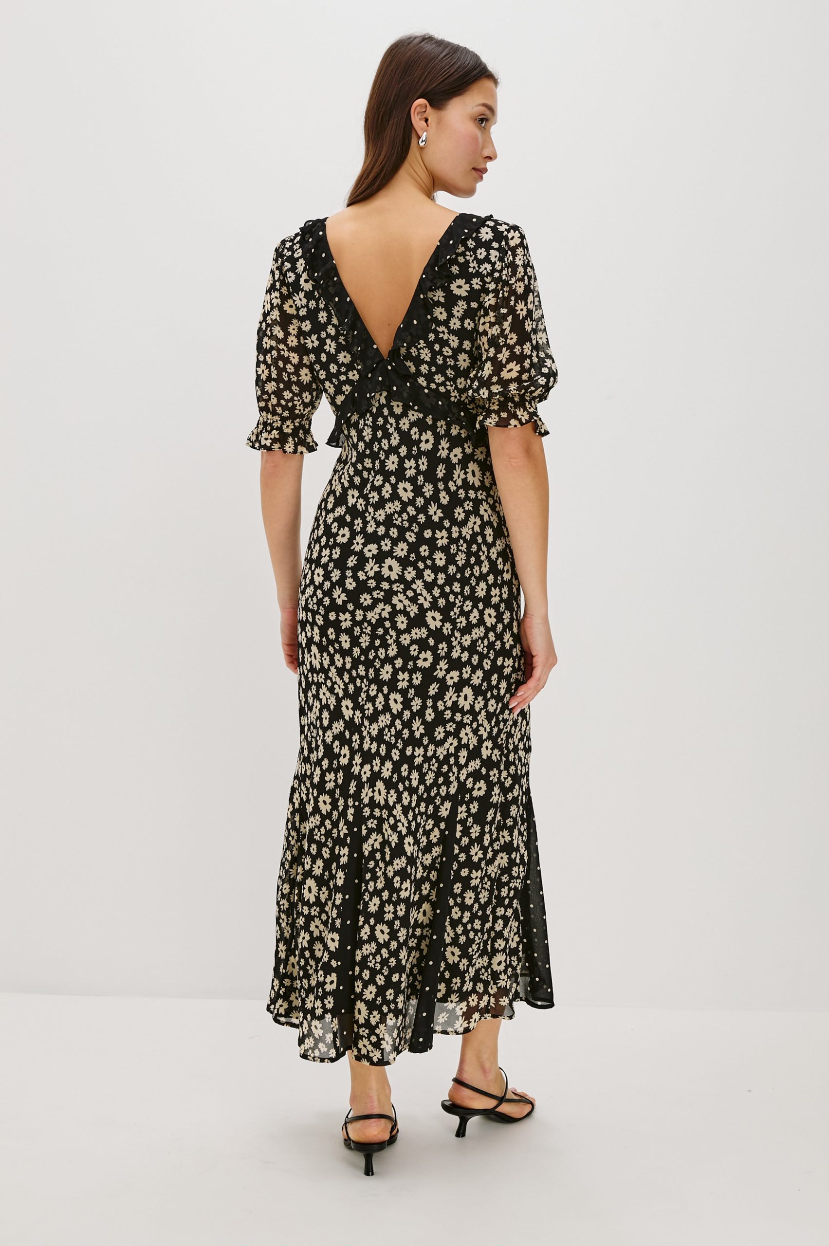 ANNMARIE DRESS - DAISY DOT COMBO - Image 5
