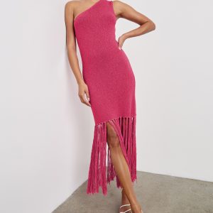 ANTONIA DRESS - RASPBERRY