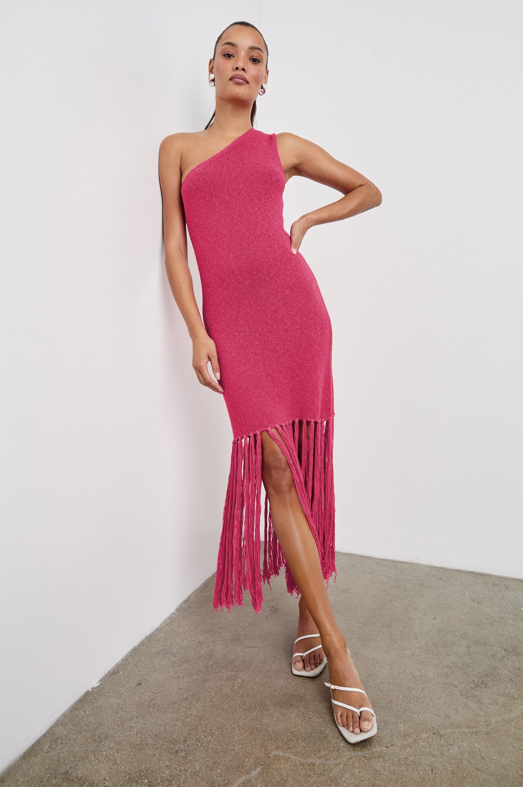 ANTONIA DRESS - RASPBERRY