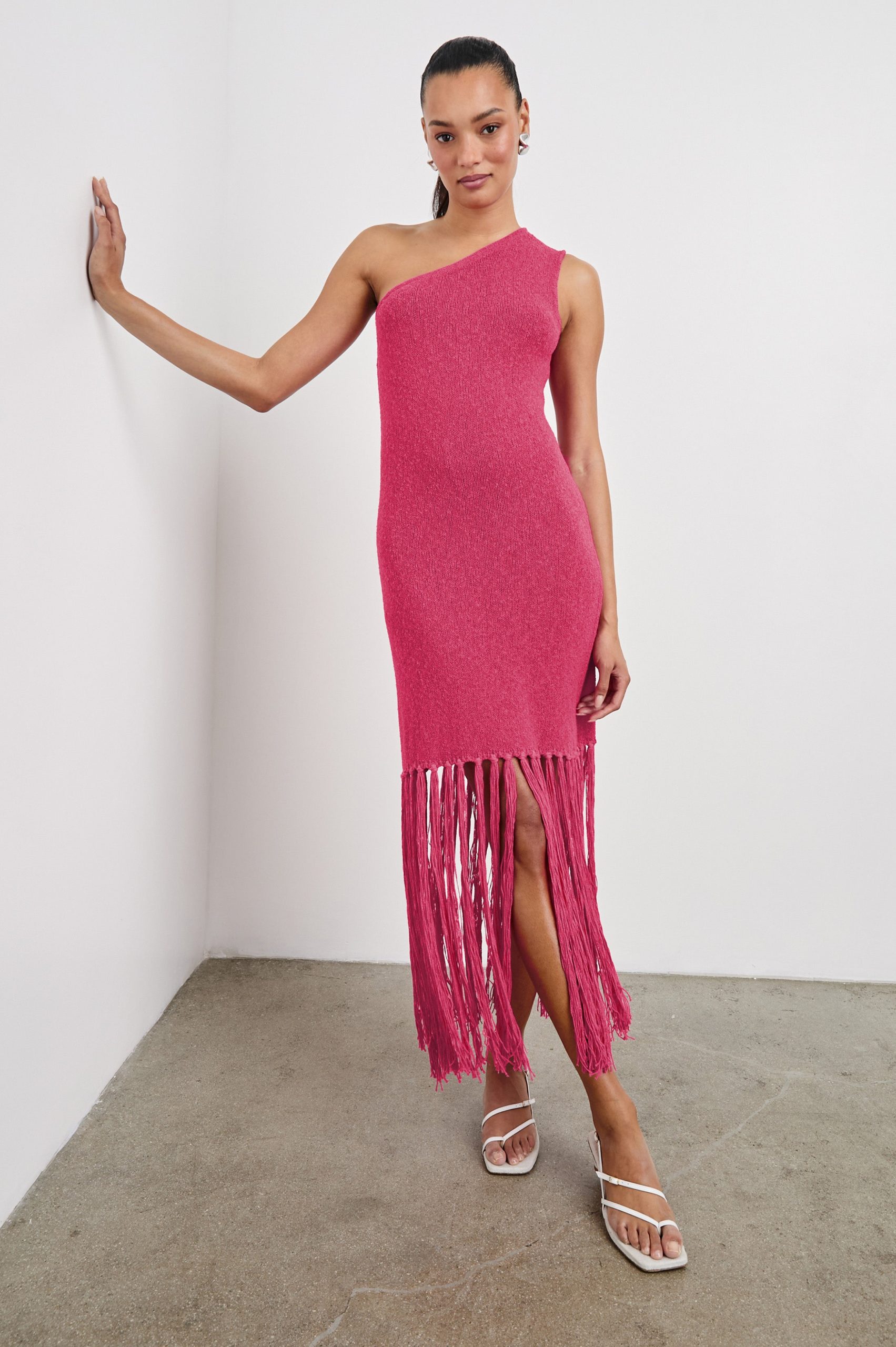 ANTONIA DRESS - RASPBERRY - Image 3