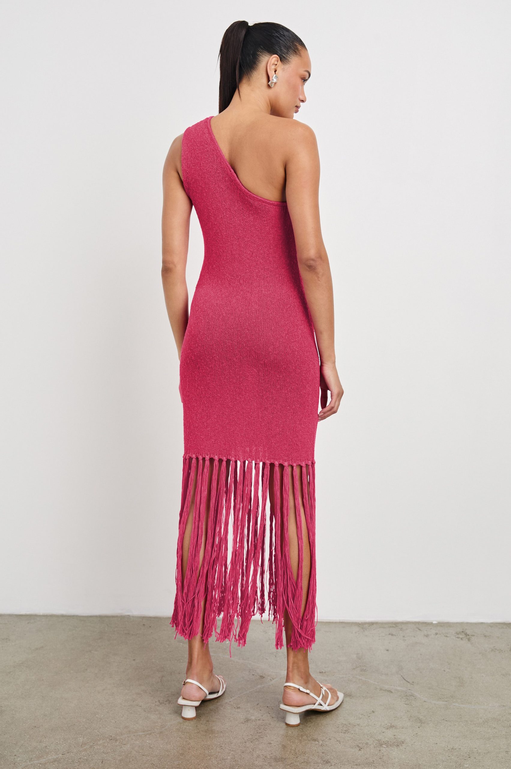 ANTONIA DRESS - RASPBERRY - Image 5