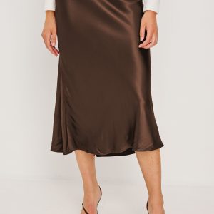 ANYA SKIRT - ESPRESSO