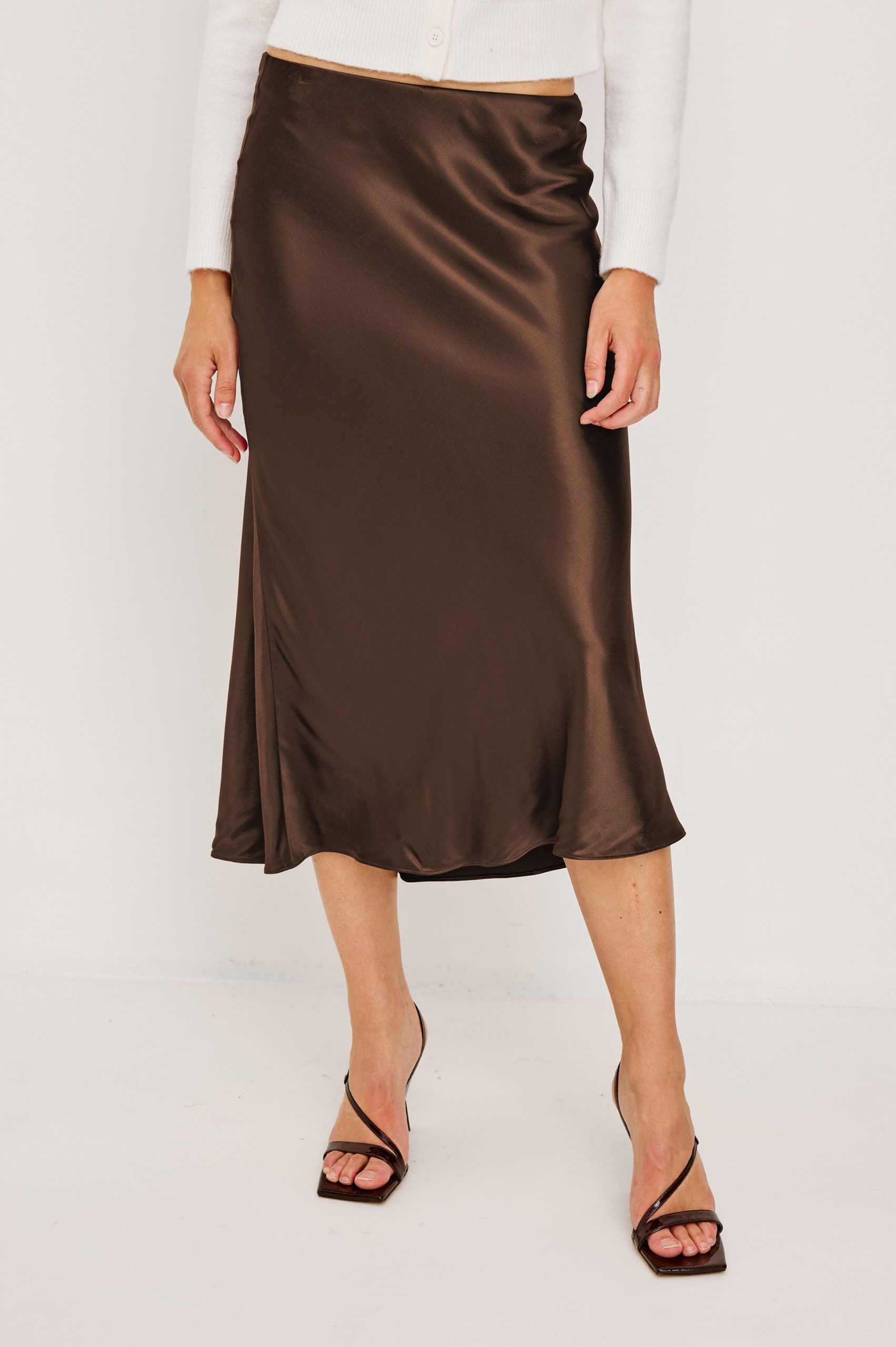 ANYA SKIRT - ESPRESSO