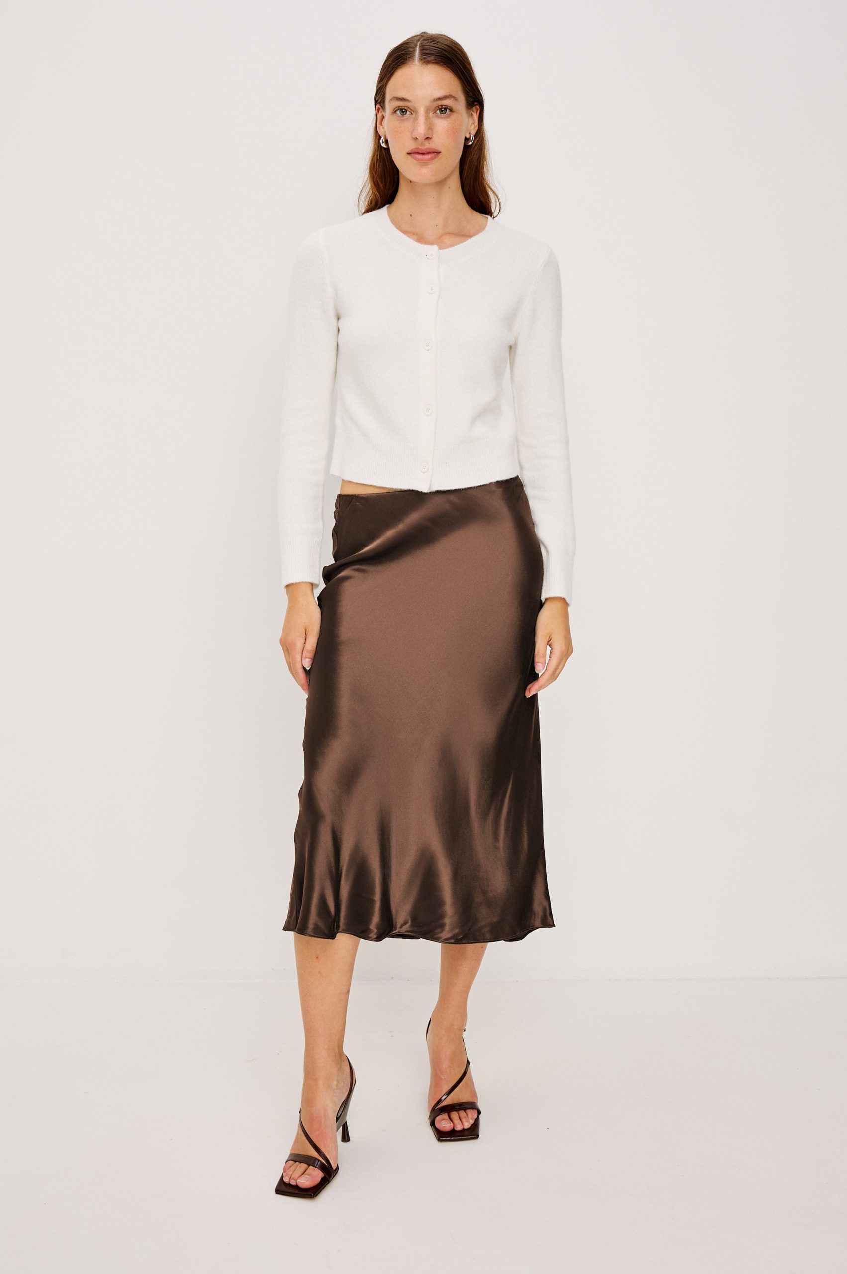 ANYA SKIRT - ESPRESSO - Image 4