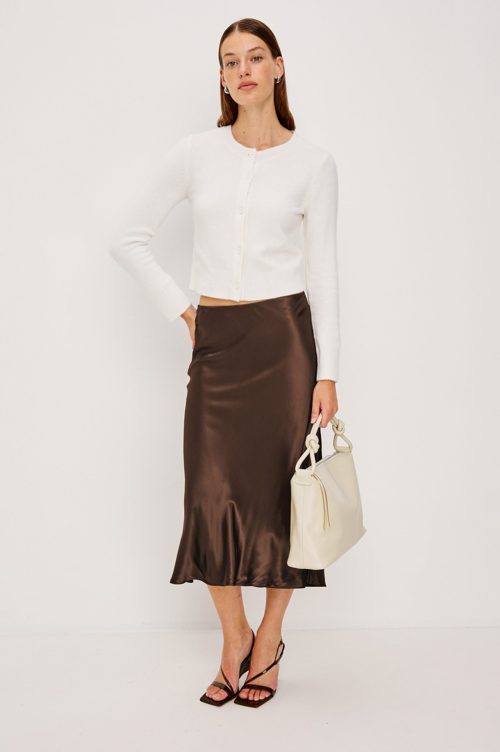 ANYA SKIRT - ESPRESSO - Image 3