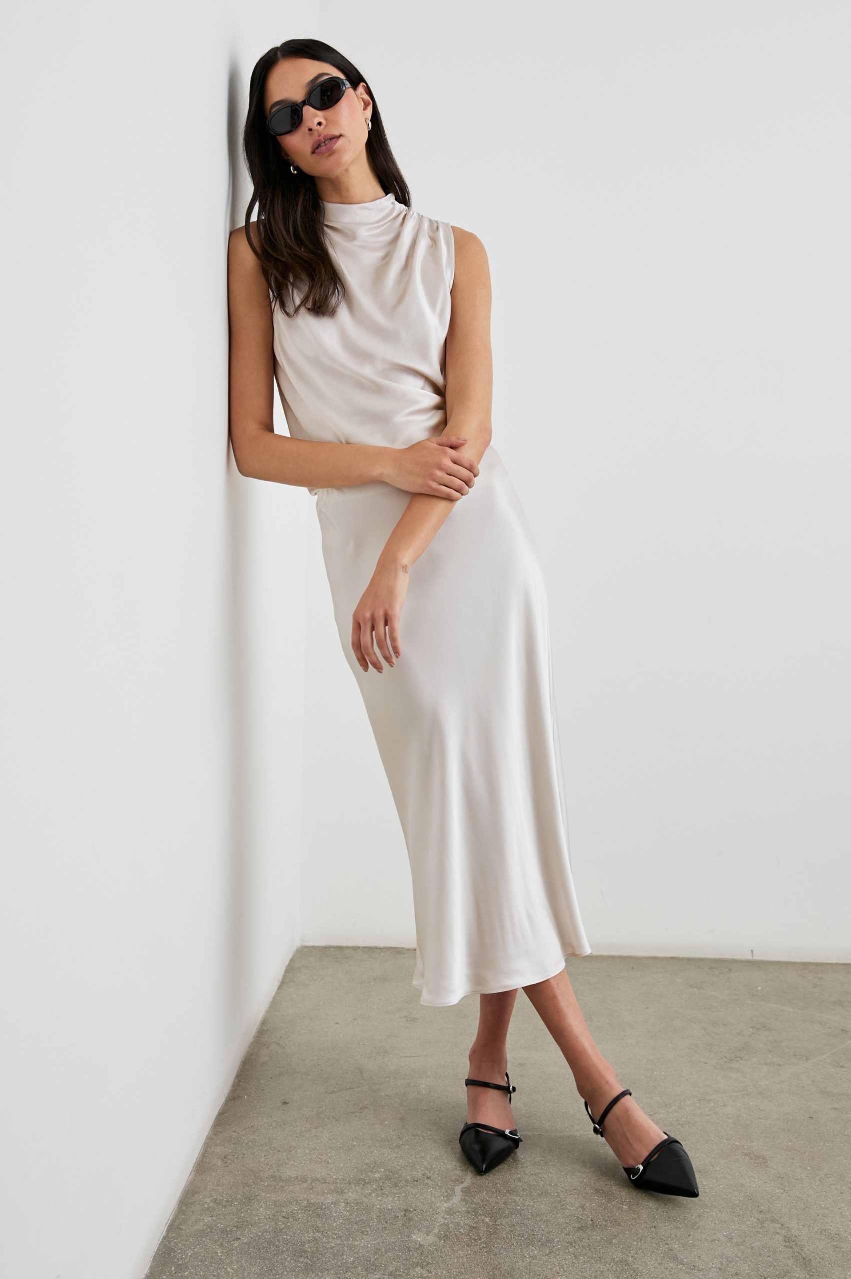 ANYA SKIRT - IVORY - Image 3