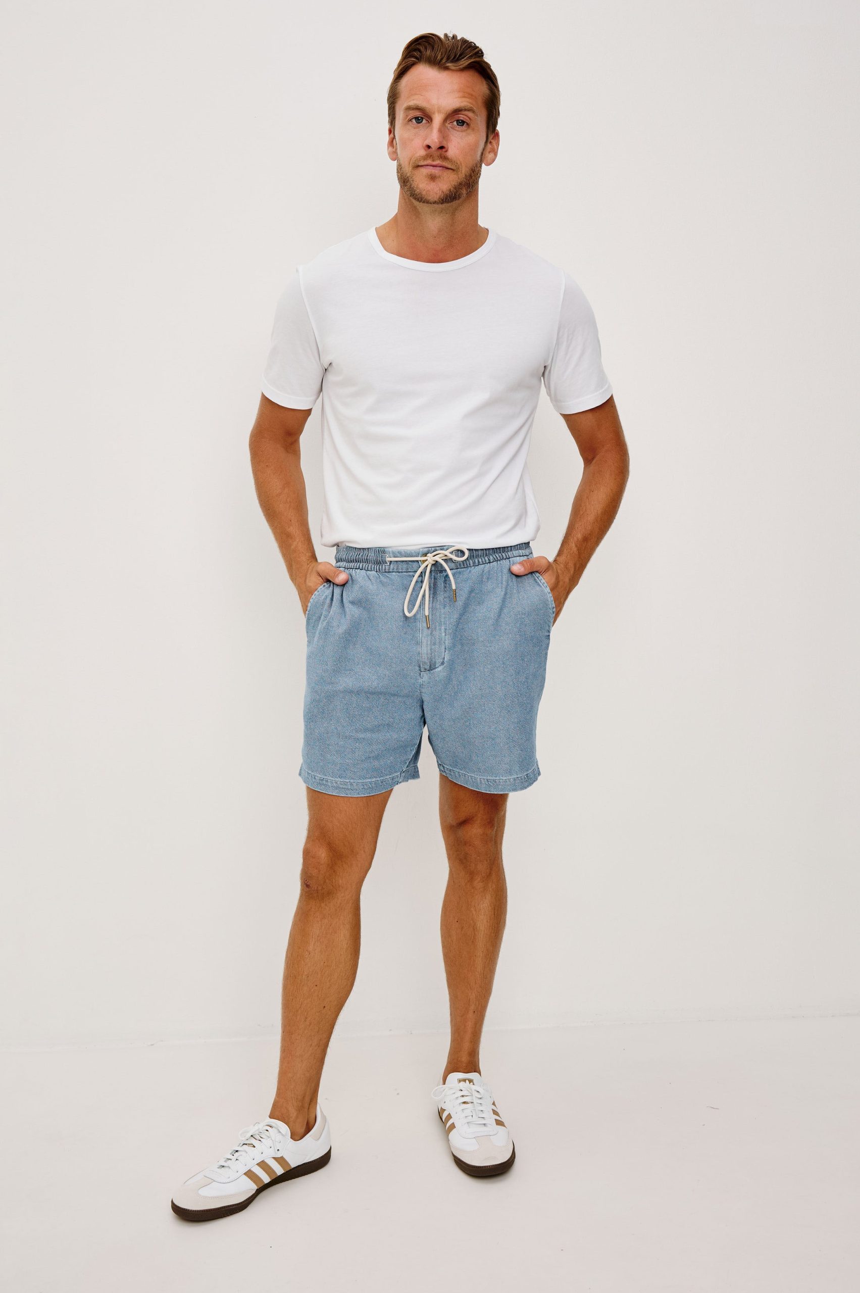 ARCHER 6?? SHORT - MEDIUM WASH INDIGO - Image 3