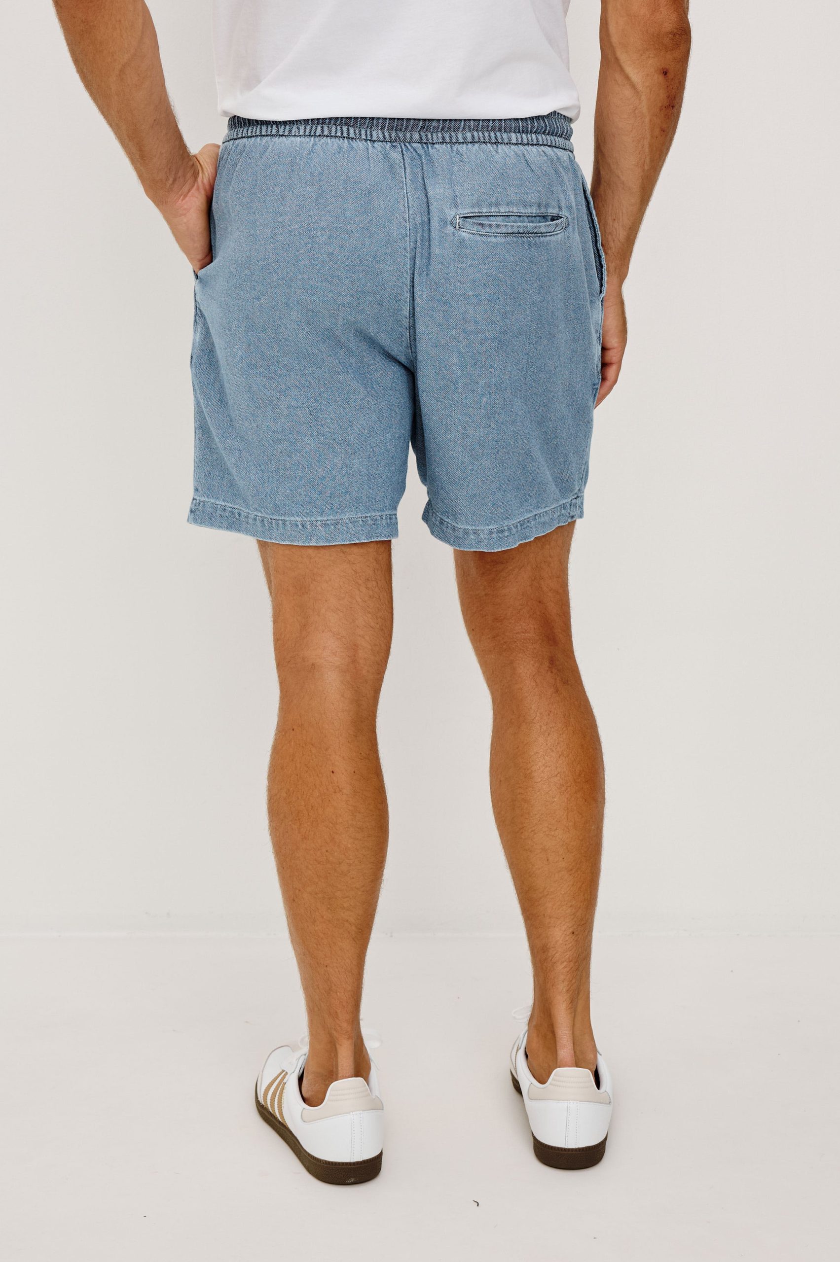 ARCHER 6?? SHORT - MEDIUM WASH INDIGO - Image 4