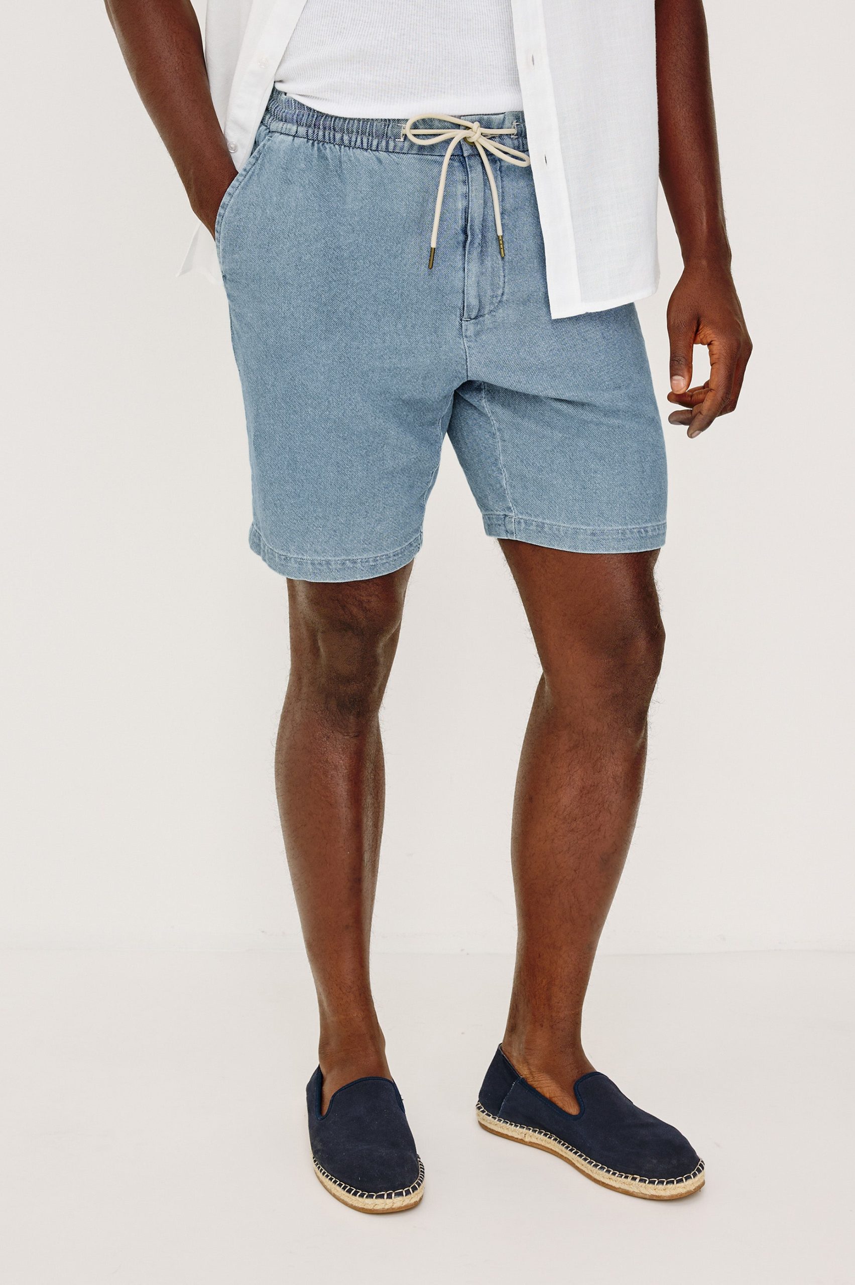 ARCHER 8.5?? SHORT - MEDIUM WASH INDIGO
