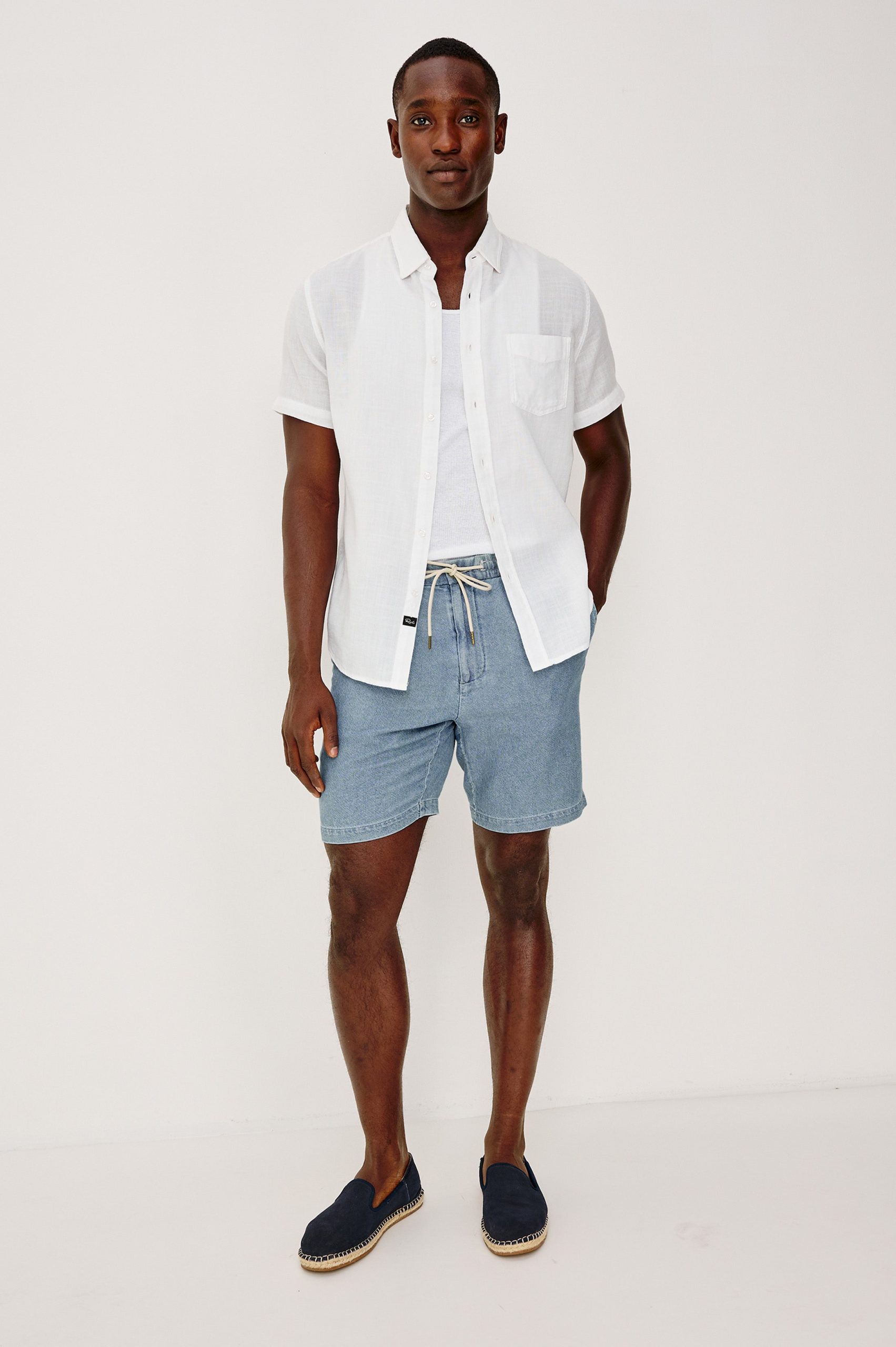ARCHER 8.5?? SHORT - MEDIUM WASH INDIGO - Image 3