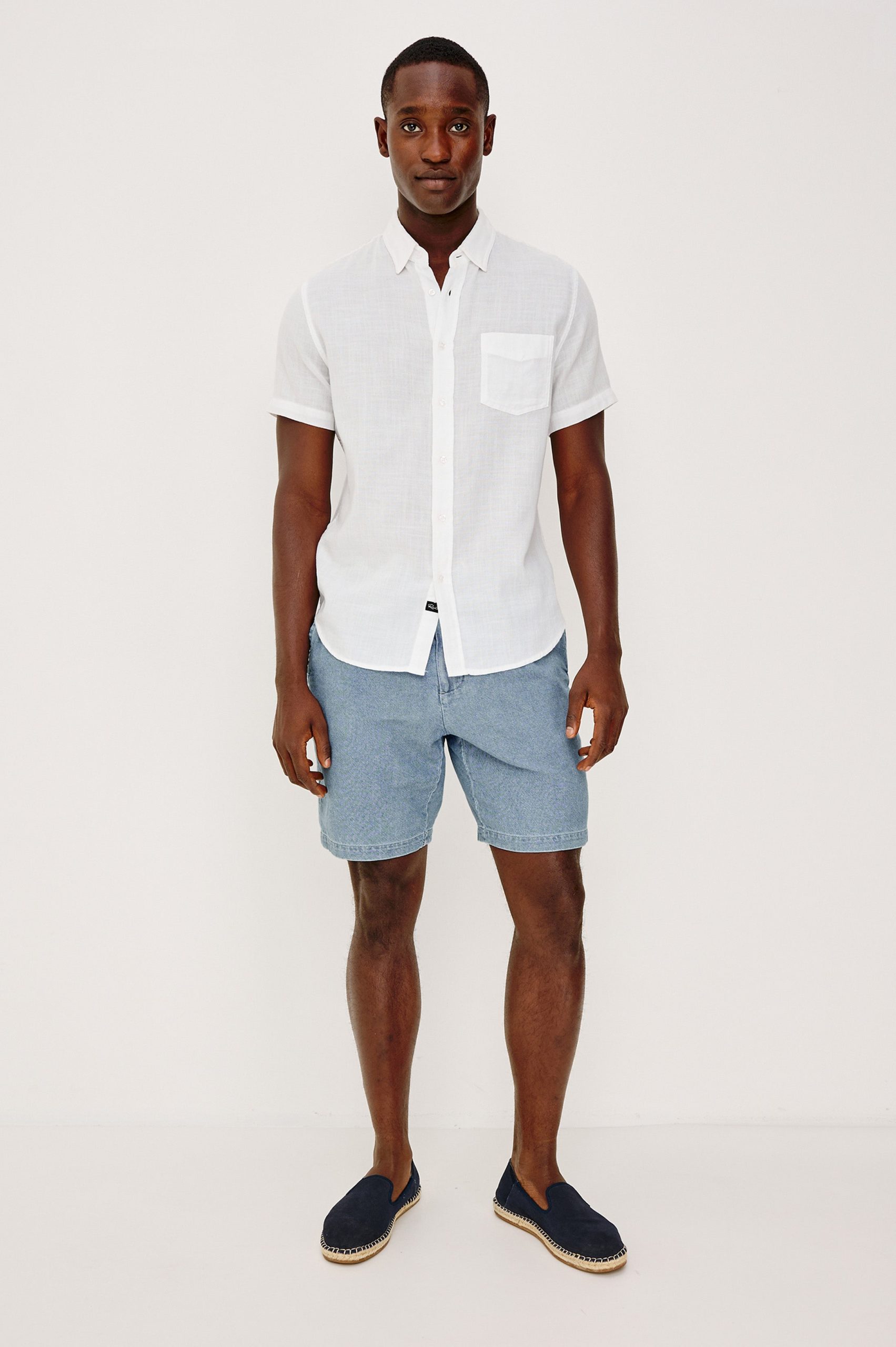 ARCHER 8.5?? SHORT - MEDIUM WASH INDIGO - Image 4