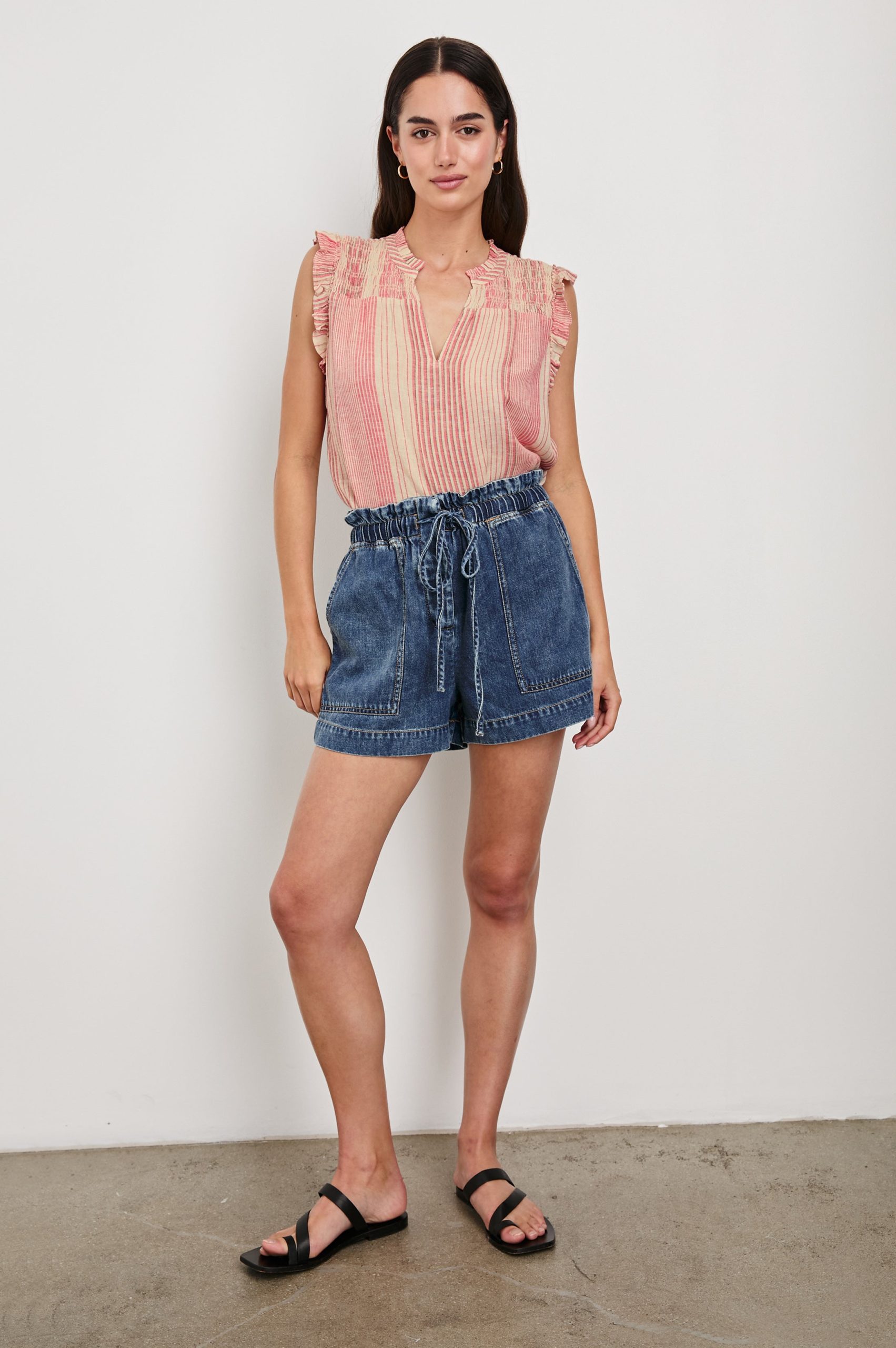 ARLENE TOP - SALERNO STRIPE - Image 3