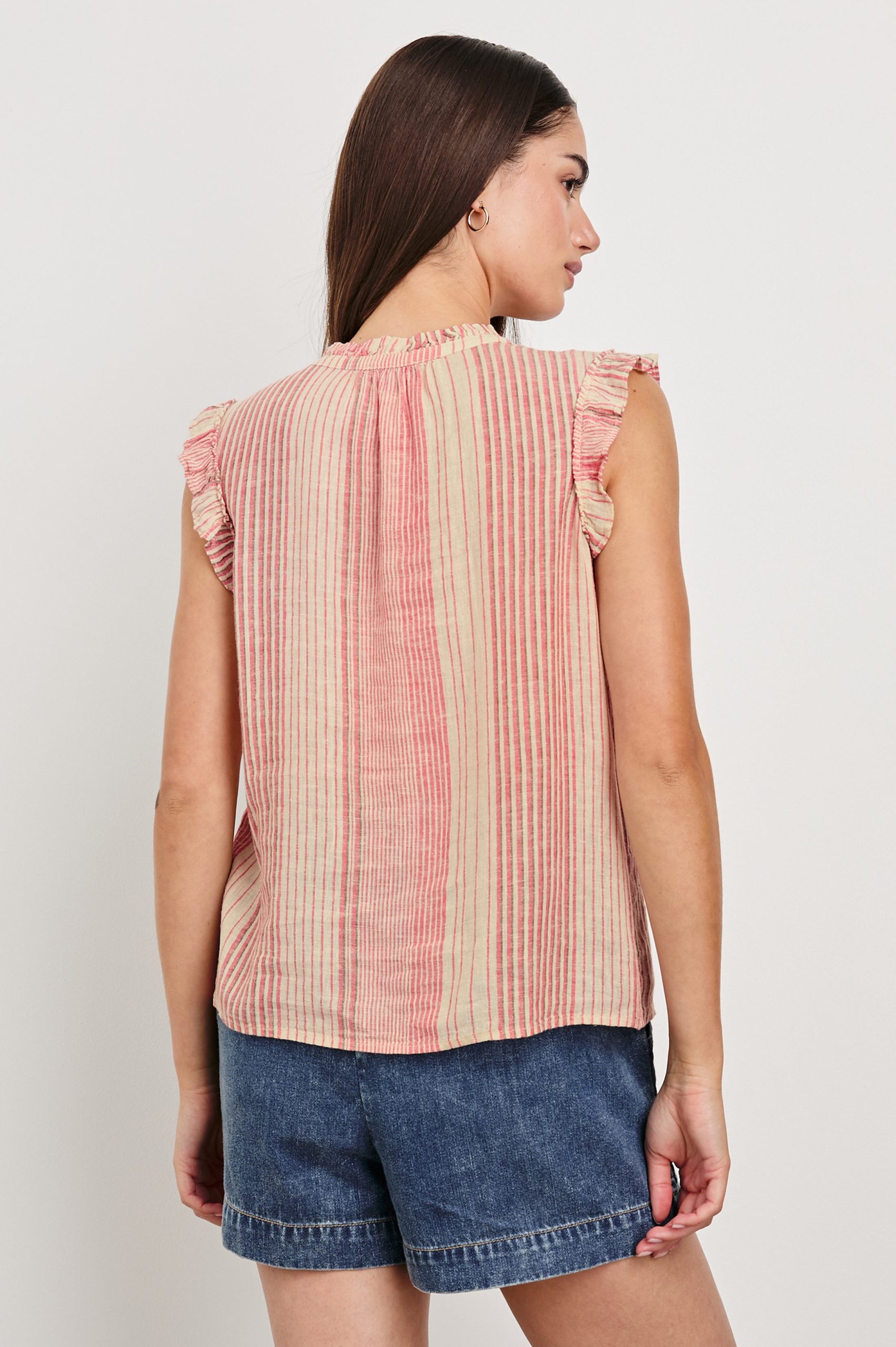 ARLENE TOP - SALERNO STRIPE - Image 5