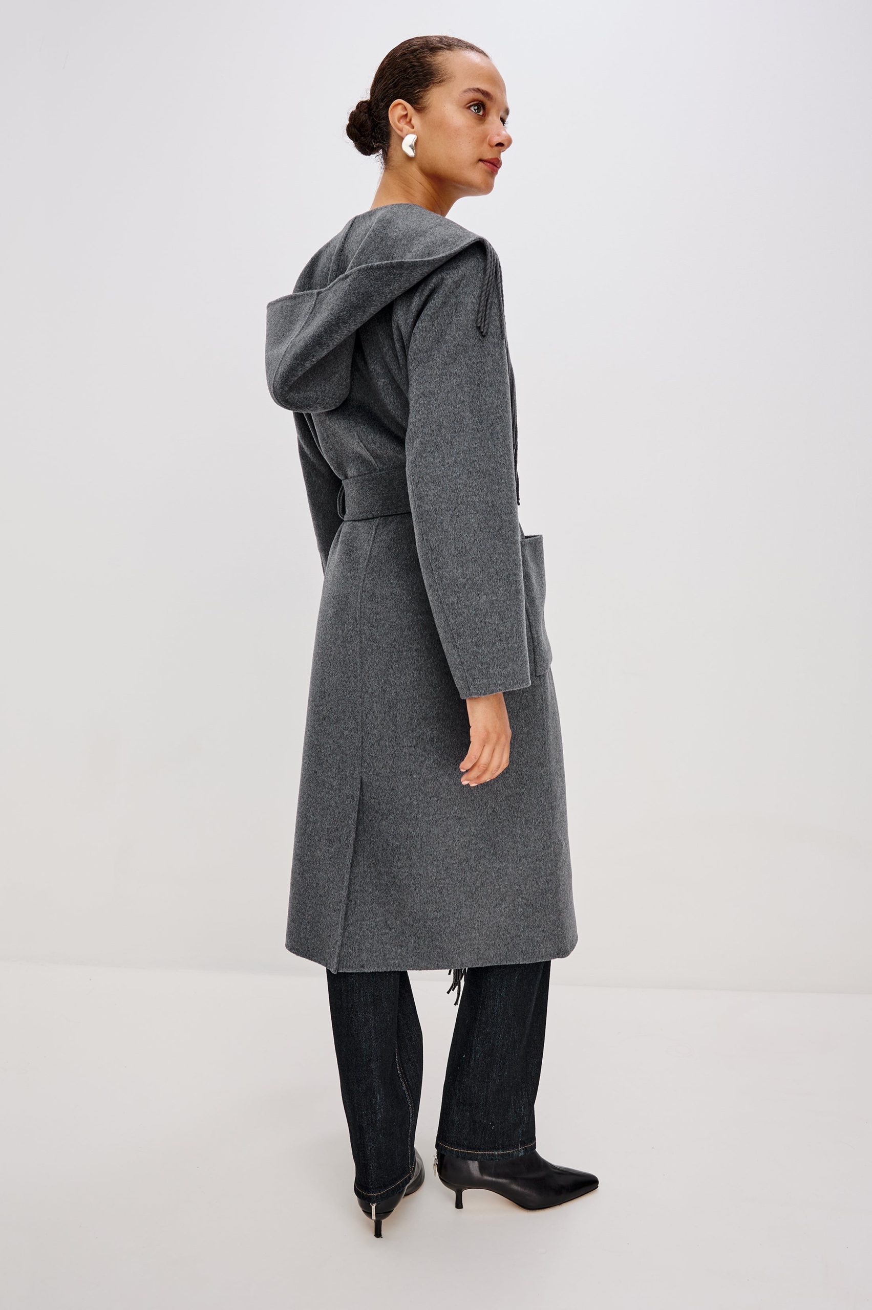 ARLON COAT - HEATHER CHARCOAL - Image 5