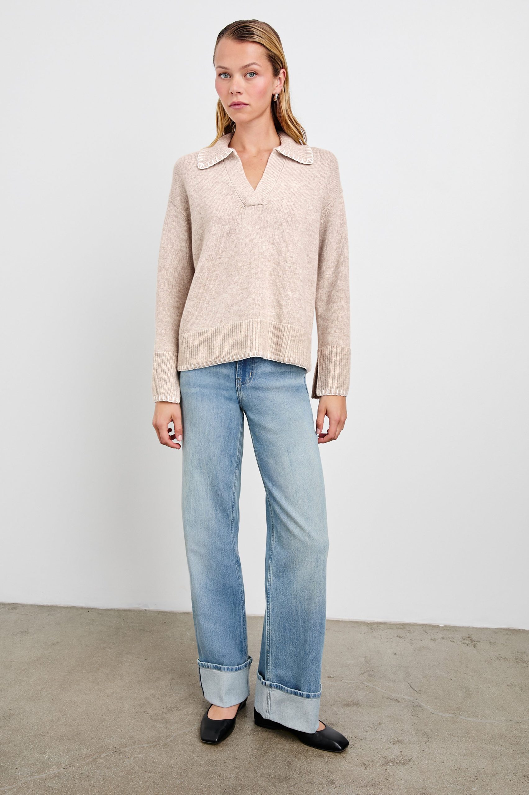 ATHENA SWEATER - OAT - Image 3