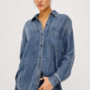 ATTICUS SHIRT - ANTIQUE BLUE