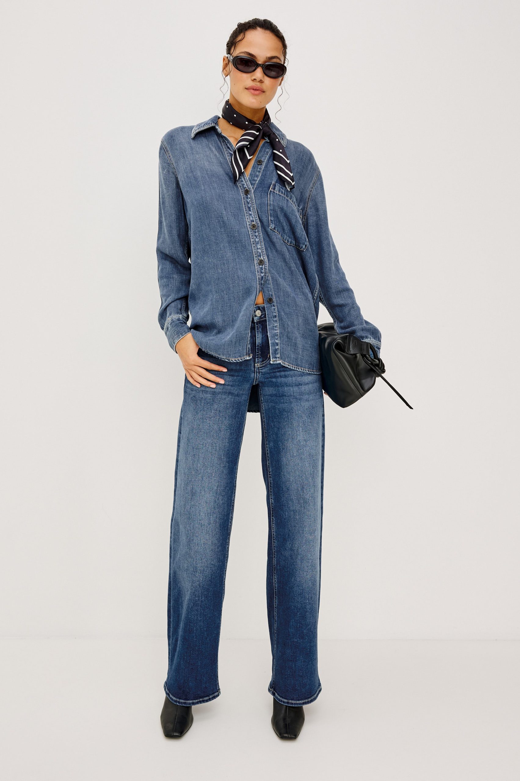 ATTICUS SHIRT - ANTIQUE BLUE - Image 3