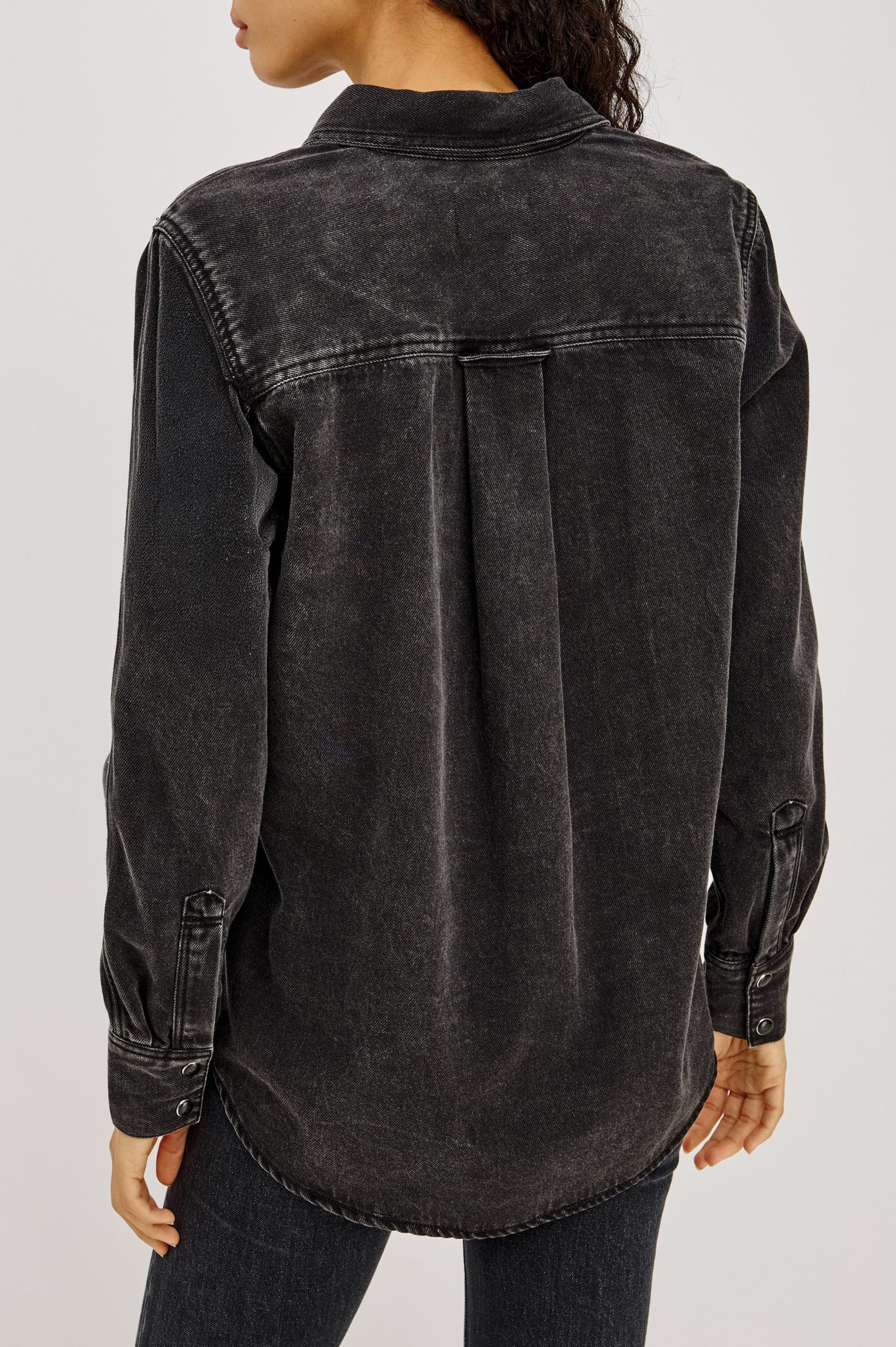 ATTICUS SHIRT - WASHED BLACK - Image 5
