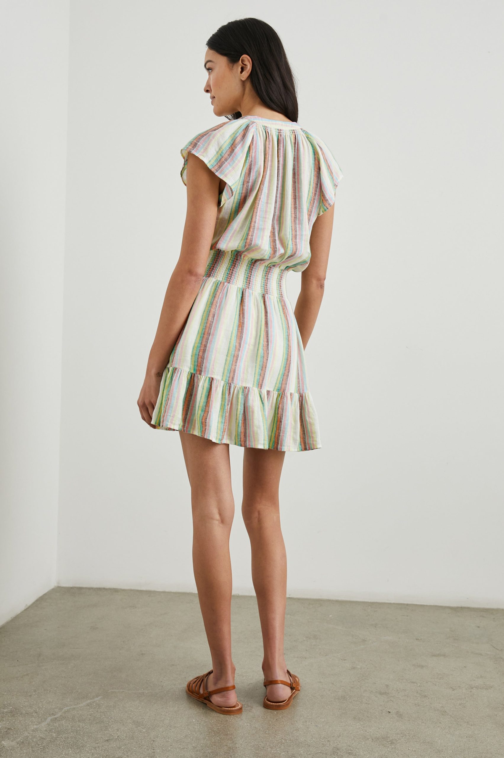AUGUSTINE DRESS - PALAIS STRIPE - Image 4
