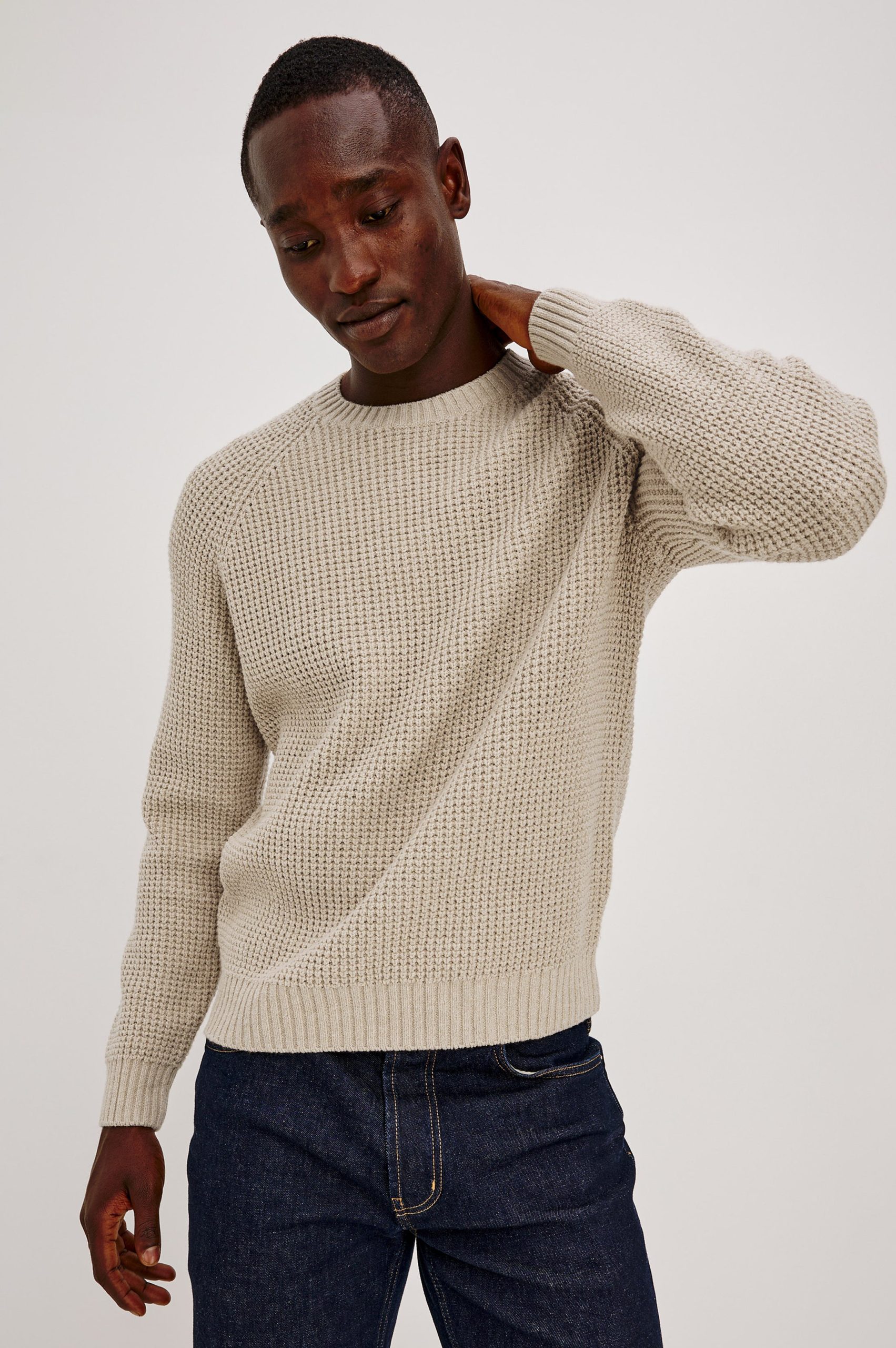 AUGUSTUS SWEATER - VELLUM