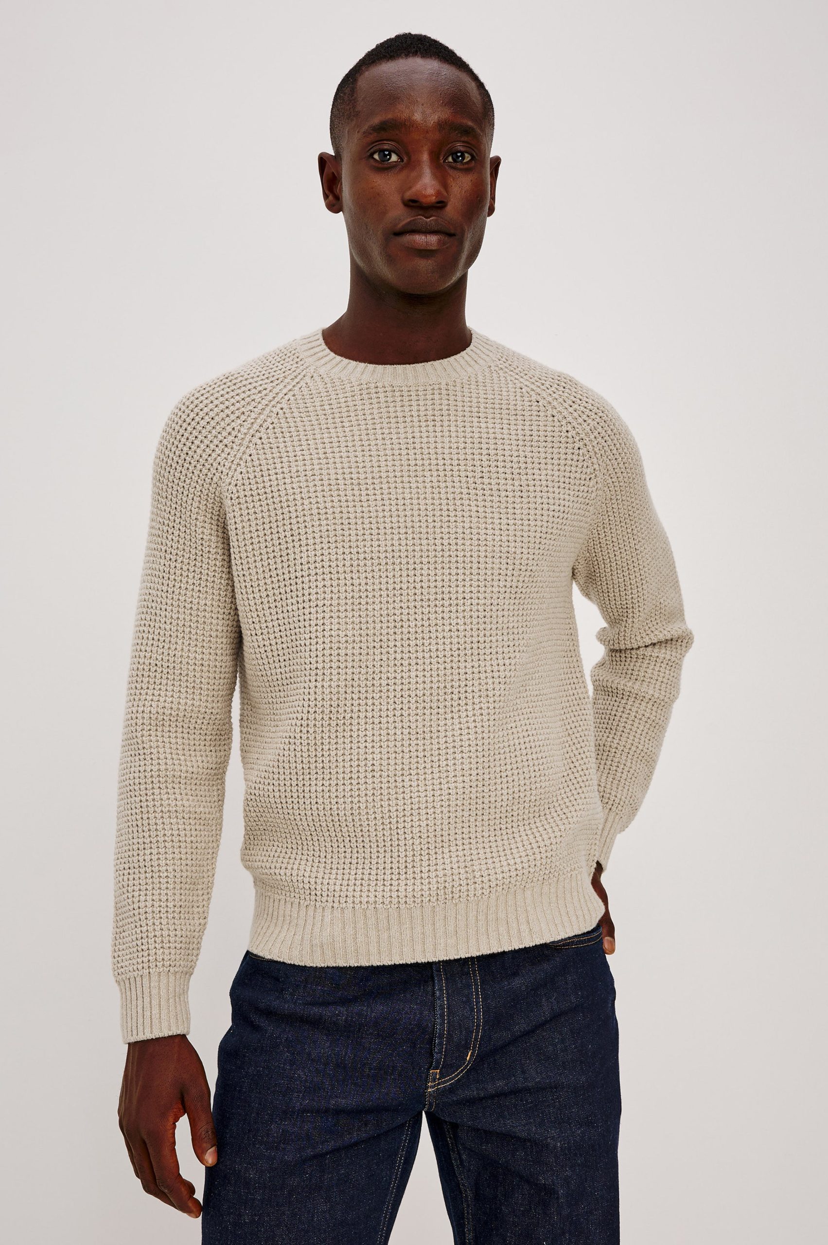 AUGUSTUS SWEATER - VELLUM - Image 3