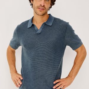 BAKER POLO SHIRT - SUNWASHED NAVY