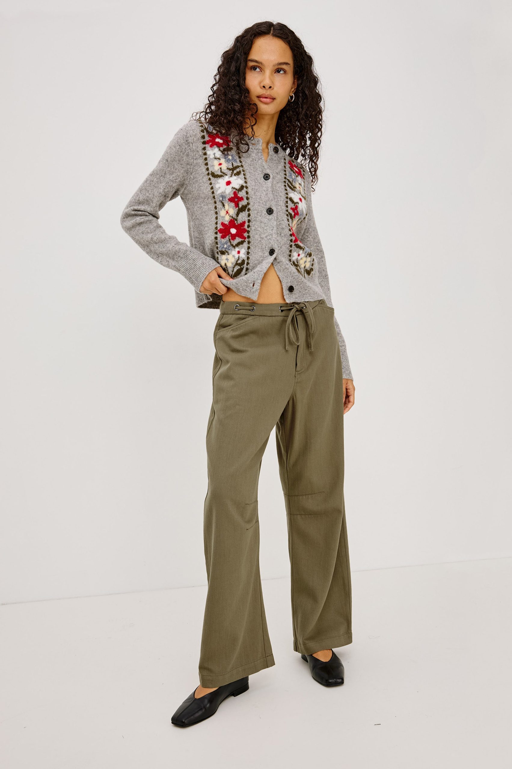 BARRY PANT - OLIVE