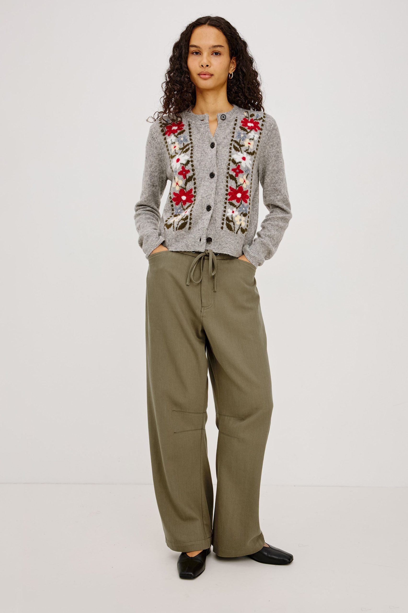 BARRY PANT - OLIVE - Image 3