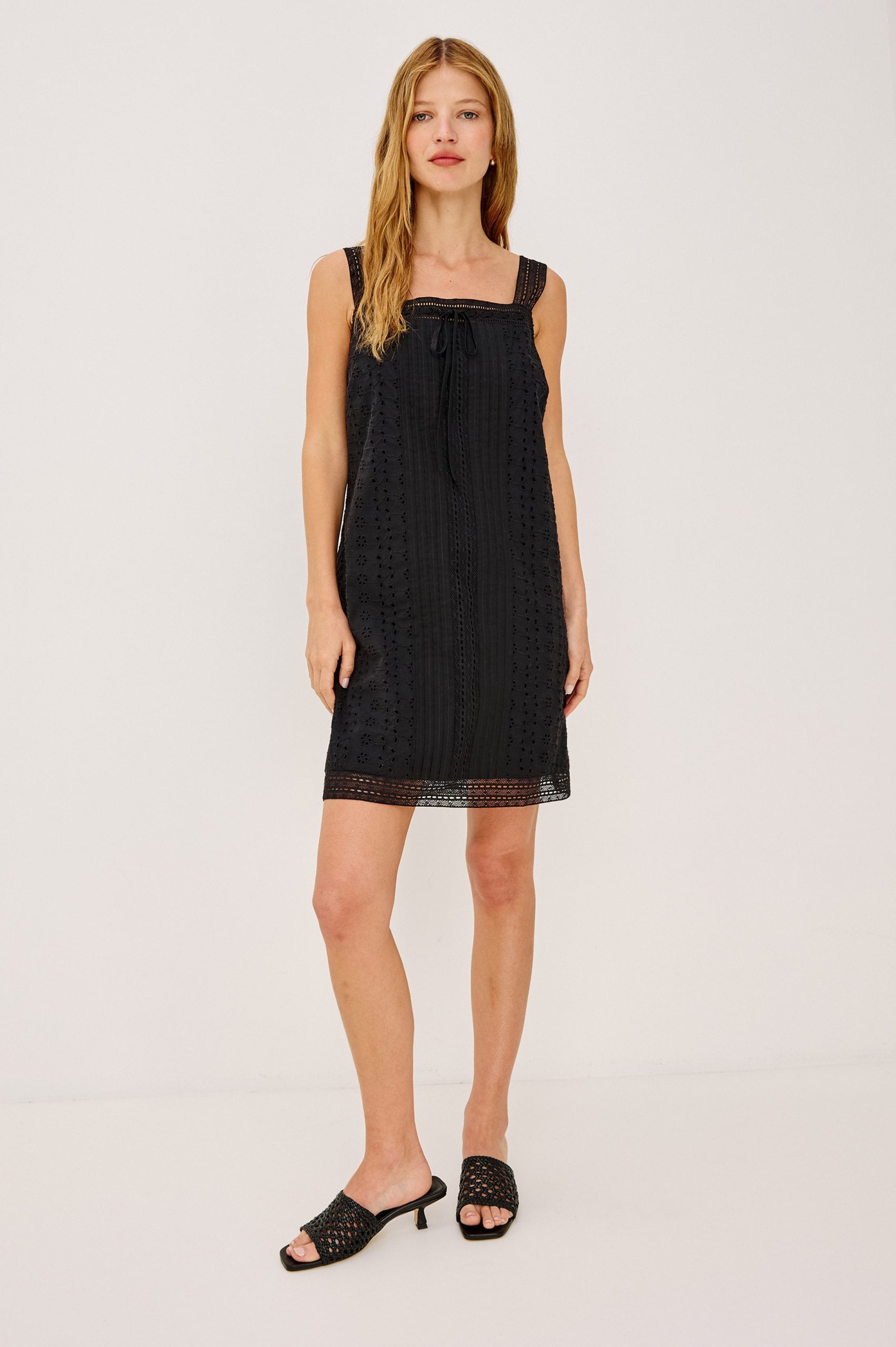 BECKTON DRESS - BLACK - Image 3