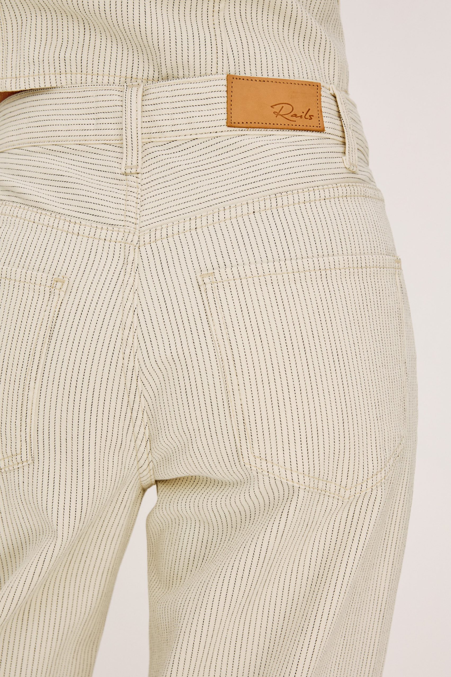 BELMONT ARC - ECRU RAILROAD STRIPE - Image 2