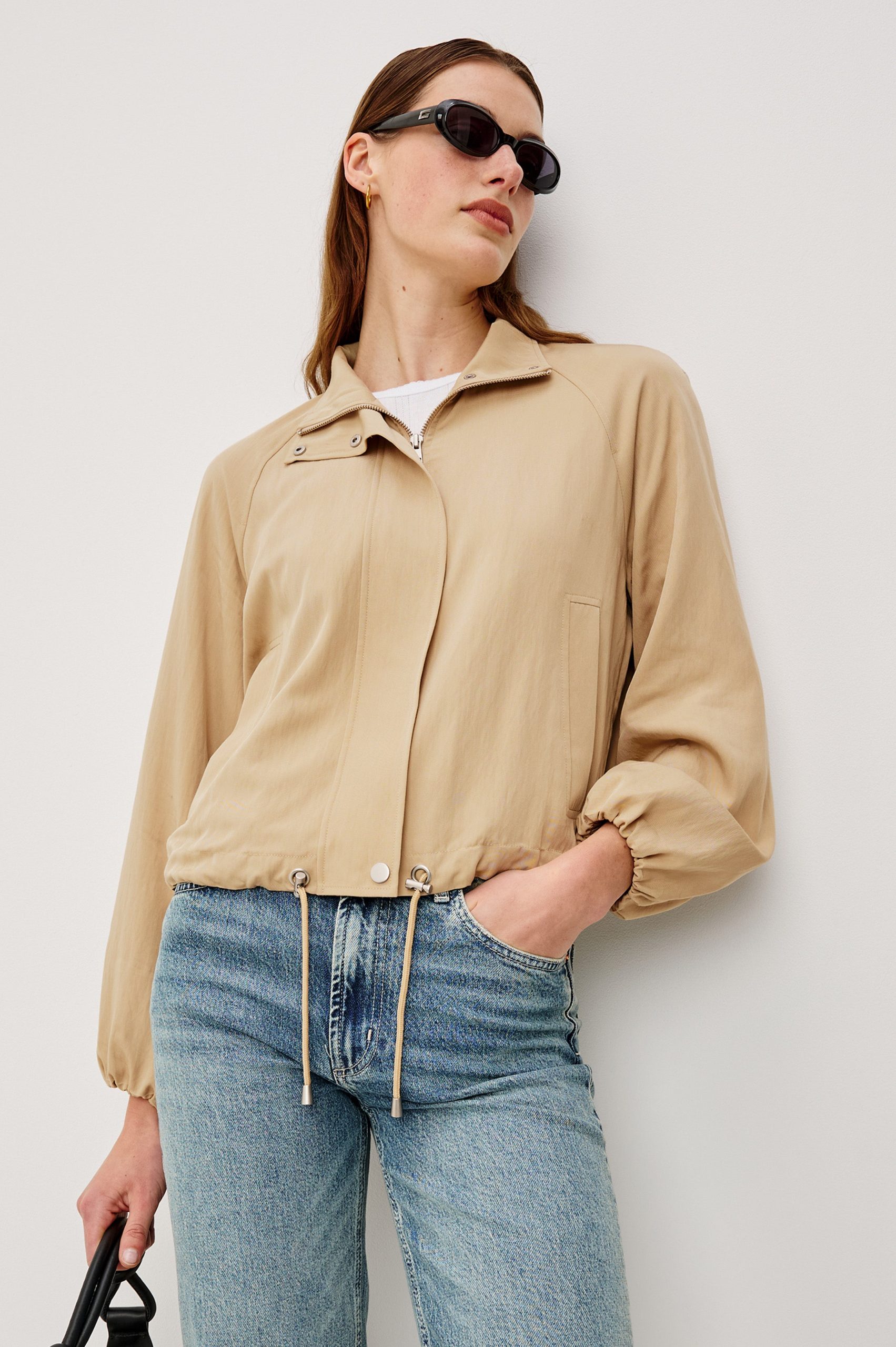 BLAKE JACKET - ALMOND