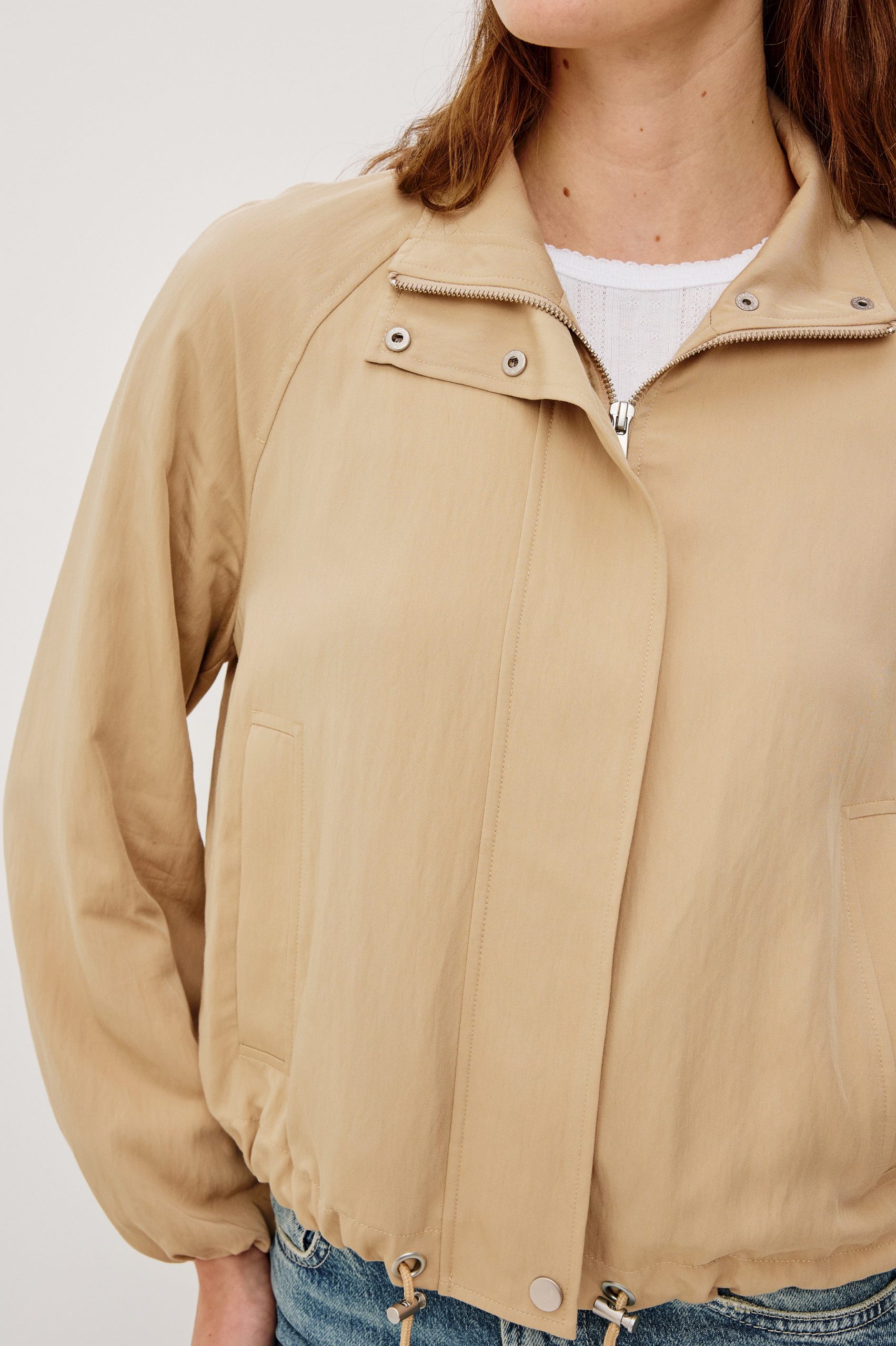 BLAKE JACKET - ALMOND - Image 2