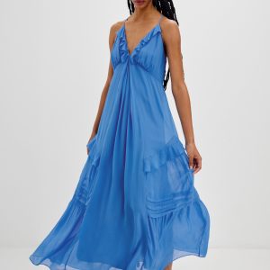 BOA DRESS - FRENCH BLUE