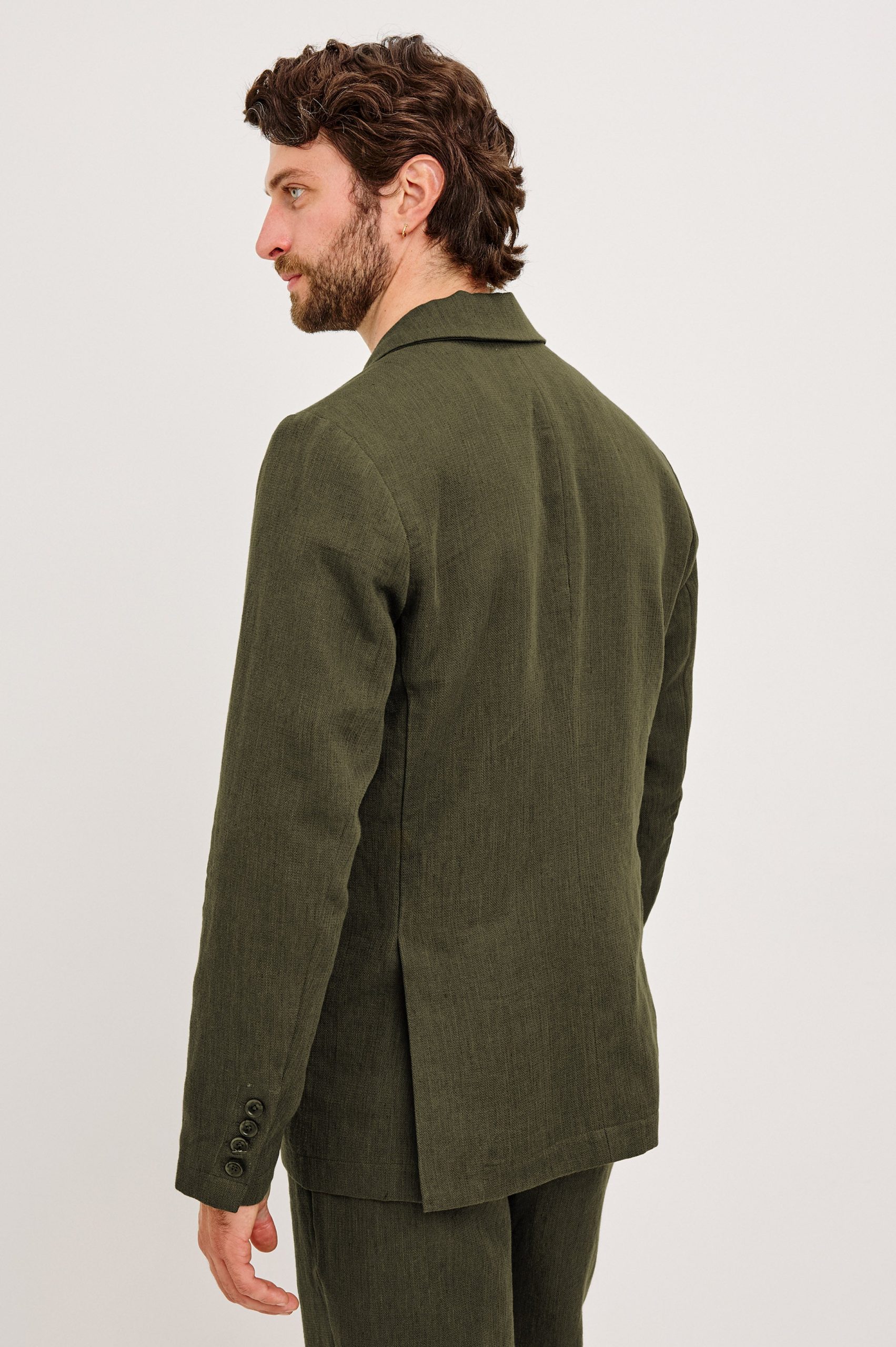 BOND BLAZER - DEEP OLIVE - Image 5