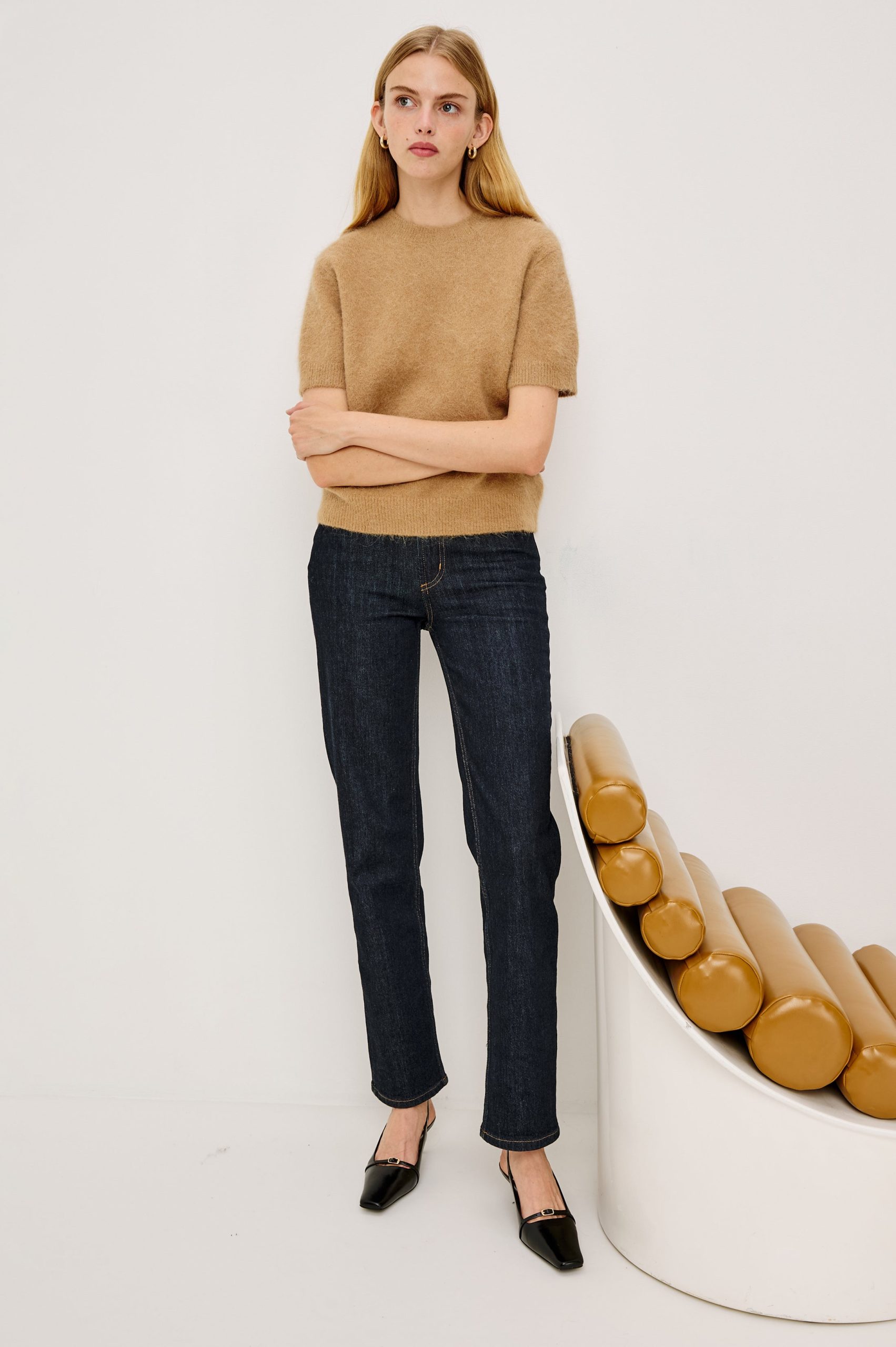 BRIAR TOP - CAMEL - Image 4