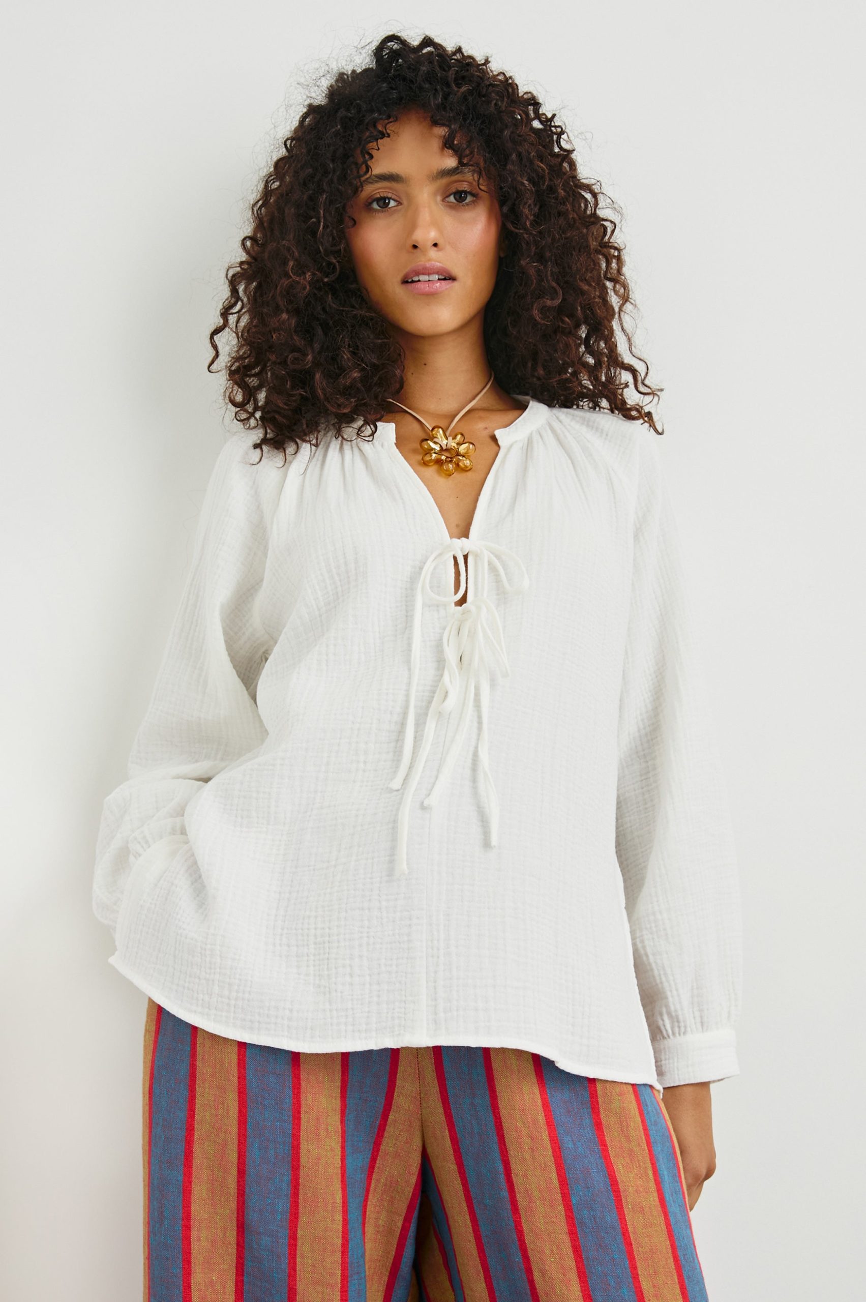 BRIELLE TOP - WHITE - Image 2