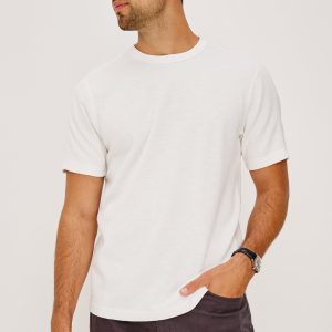 BROOKS T-SHIRT - WHITECAP