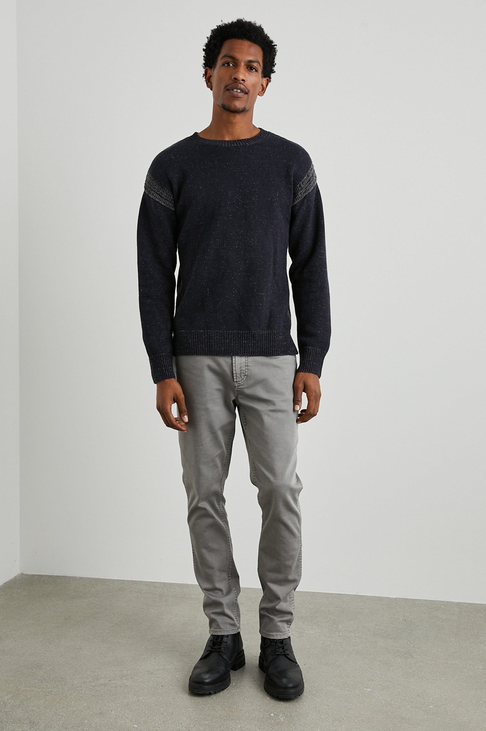 BRYCE SWEATER - NAVY - Image 3