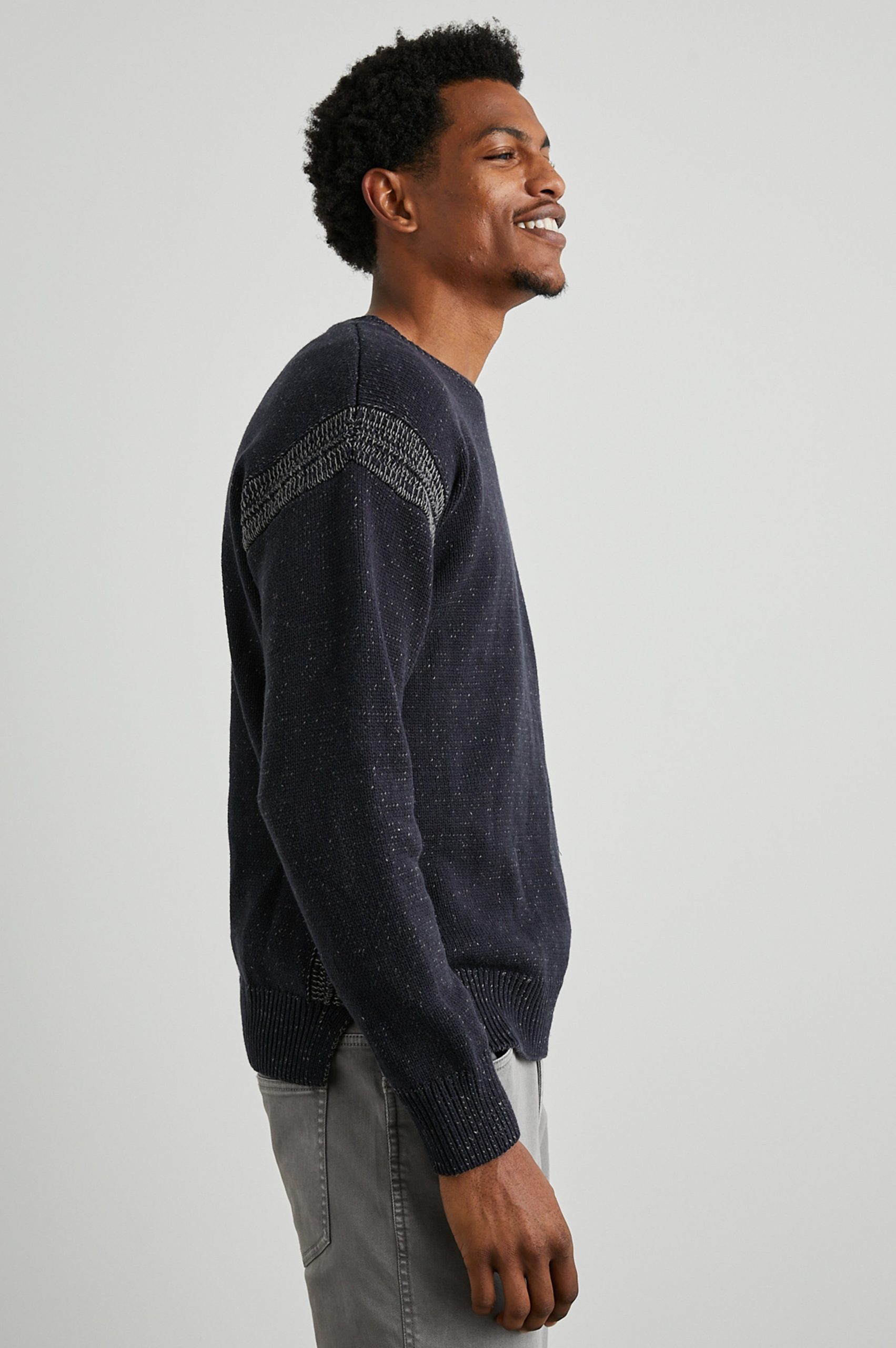BRYCE SWEATER - NAVY - Image 4